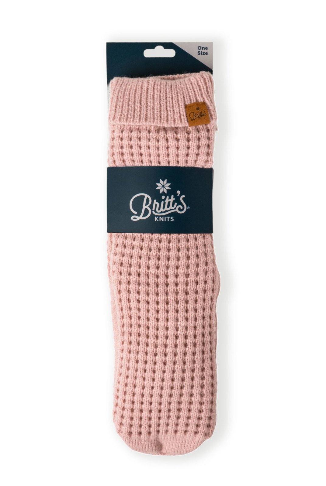 Britt's KnitsĀ® Juneau Waffle Knit Slipper Socks-slipper socks-Britt's KnitsĀ®-Deja Nu Boutique, Women's Fashion Boutique in Lampasas, Texas