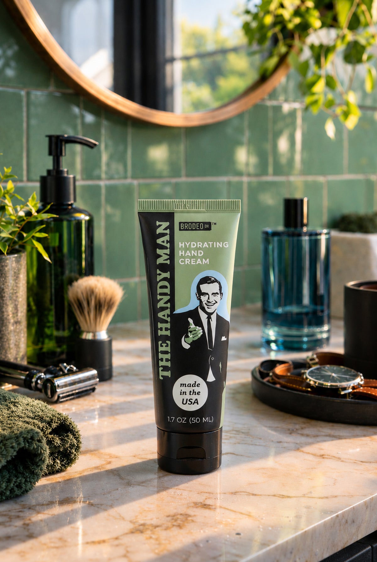 Brodeo Drive™ The Handy Man Hydrating Hand Cream-hand cream-Brodeo Drive-Deja Nu Boutique, Women's Fashion Boutique in Lampasas, Texas