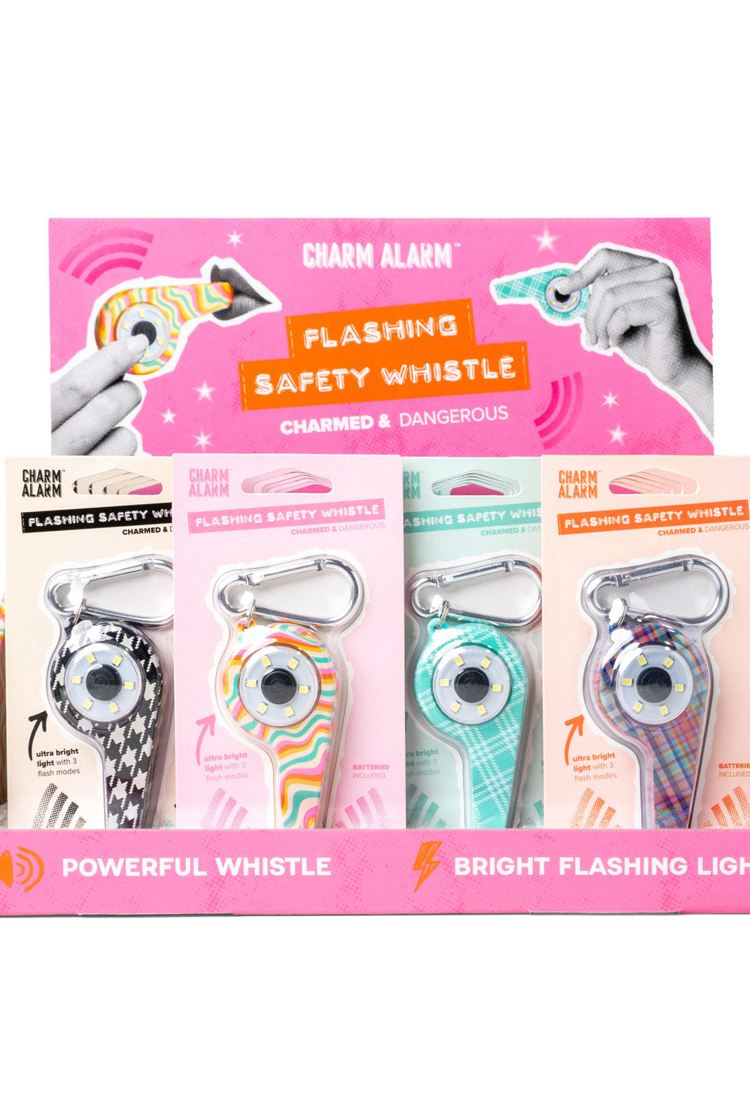 Charm Alarm™ Flashing Safety Whistle-Safety-Charm Alarm-Deja Nu Boutique, Women's Fashion Boutique in Lampasas, Texas