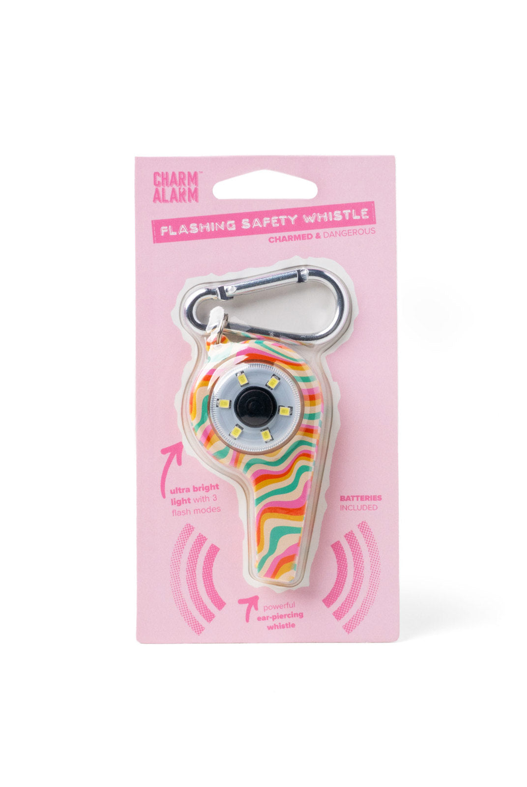 Charm Alarm™ Flashing Safety Whistle-Safety-Charm Alarm-Deja Nu Boutique, Women's Fashion Boutique in Lampasas, Texas