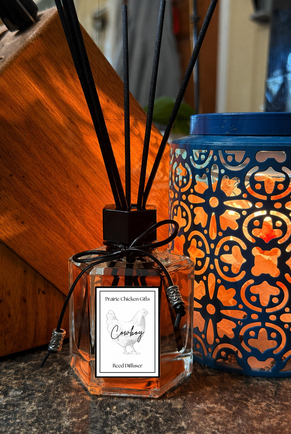 Cowboy Reed Diffuser – Western-Inspired Masculine Cologne Home Fragrance-Room Diffuser-Prairie Chicken Sticker Shop & Gifts-Deja Nu Boutique, Women's Fashion Boutique in Lampasas, Texas