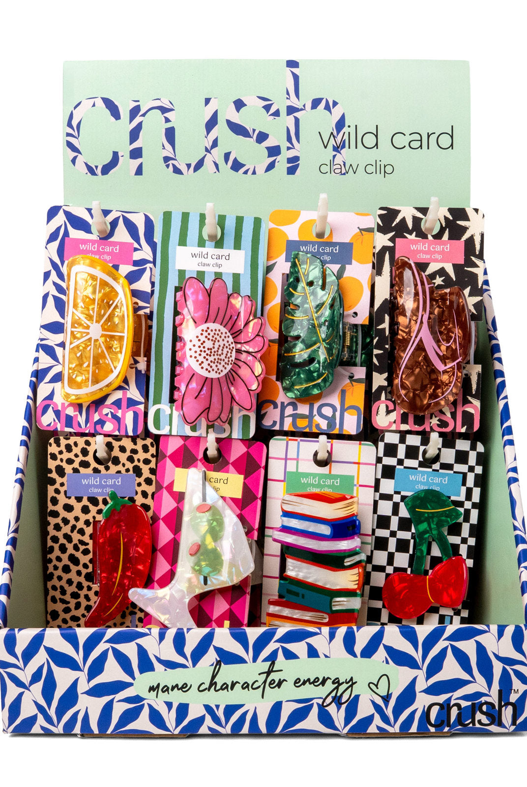 Crush™ Wild Card Claw Clip-Hair Clips-Crush-Deja Nu Boutique, Women's Fashion Boutique in Lampasas, Texas