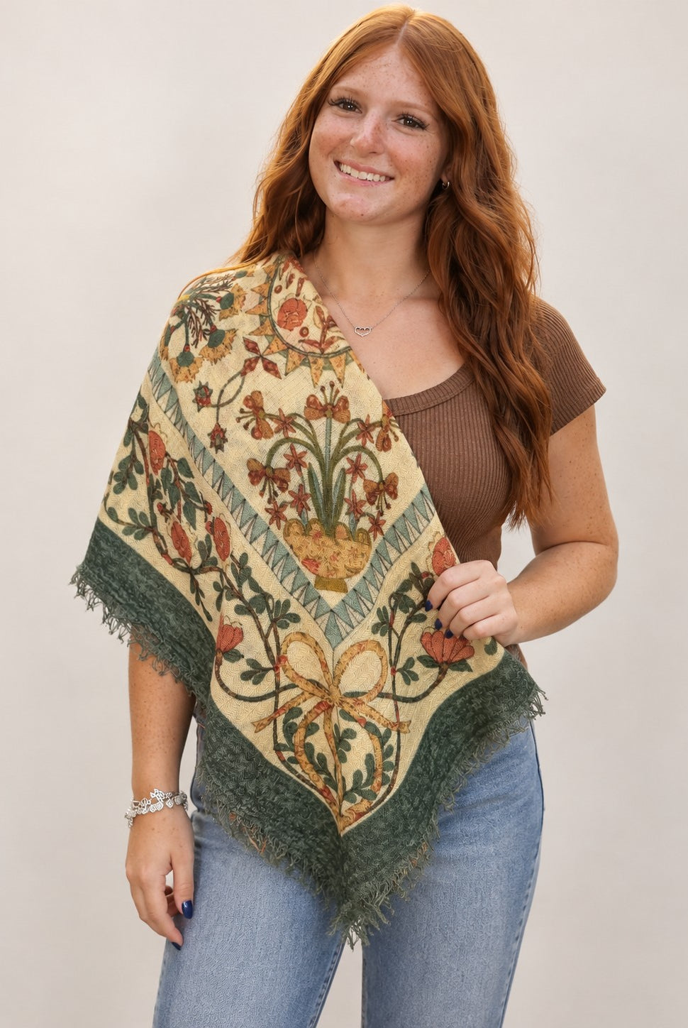 Dolma Wool Blend Square Scarf-Scarf-Dolma-Deja Nu Boutique, Women's Fashion Boutique in Lampasas, Texas