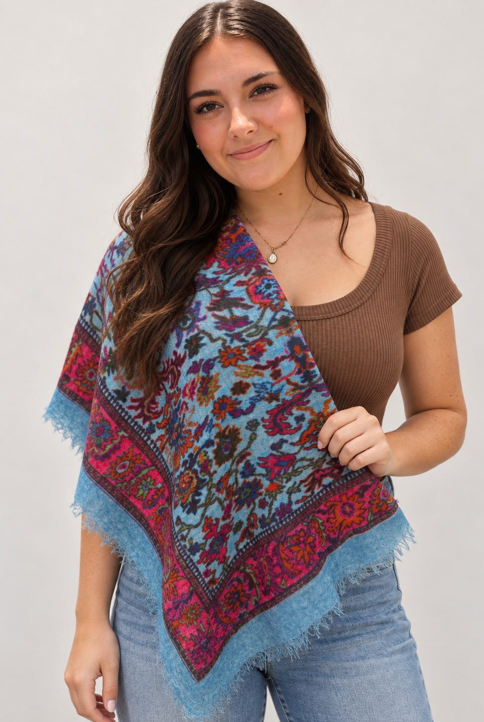 Dolma Wool Blend Square Scarf-Scarf-Dolma-Deja Nu Boutique, Women's Fashion Boutique in Lampasas, Texas