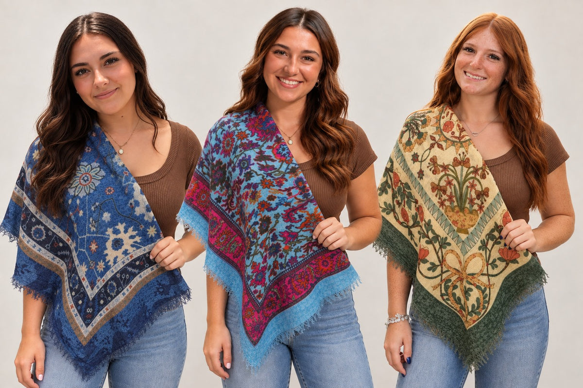 Dolma Wool Blend Square Scarf-Scarf-Dolma-Deja Nu Boutique, Women's Fashion Boutique in Lampasas, Texas