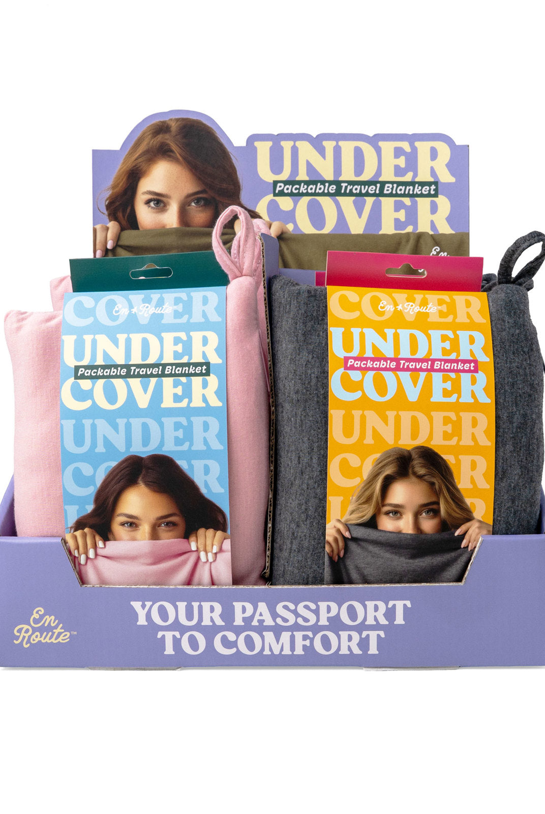 En Route™ Under Cover Packable Travel Blanket-Blanket-En Route-Deja Nu Boutique, Women's Fashion Boutique in Lampasas, Texas