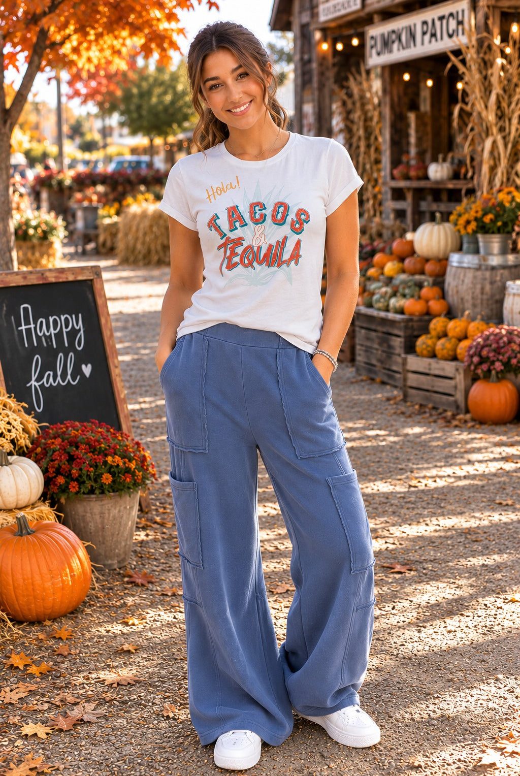 Hyfve Double Zero Mineral Wash Cargo Pocket Pants in Navy-Pants-Hyfve Double Zero-Deja Nu Boutique, Women's Fashion Boutique in Lampasas, Texas