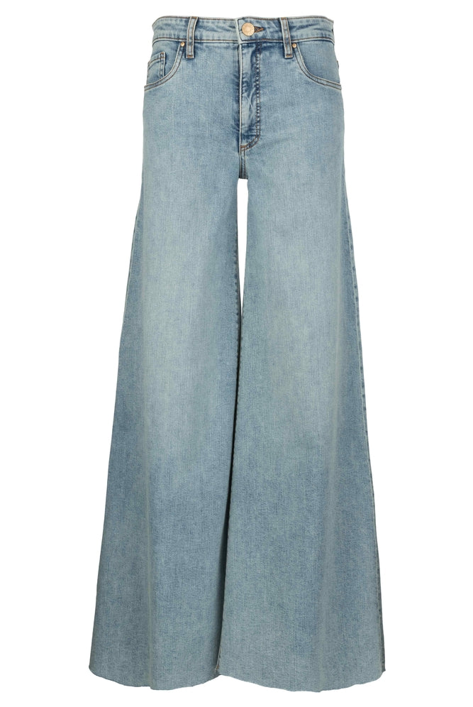Kut from the Kloth Blake High Rise Fab Ab Super Wide Leg Jeans – Transcendent Wash-Jeans-Kut from the Kloth-Deja Nu Boutique, Women's Fashion Boutique in Lampasas, Texas