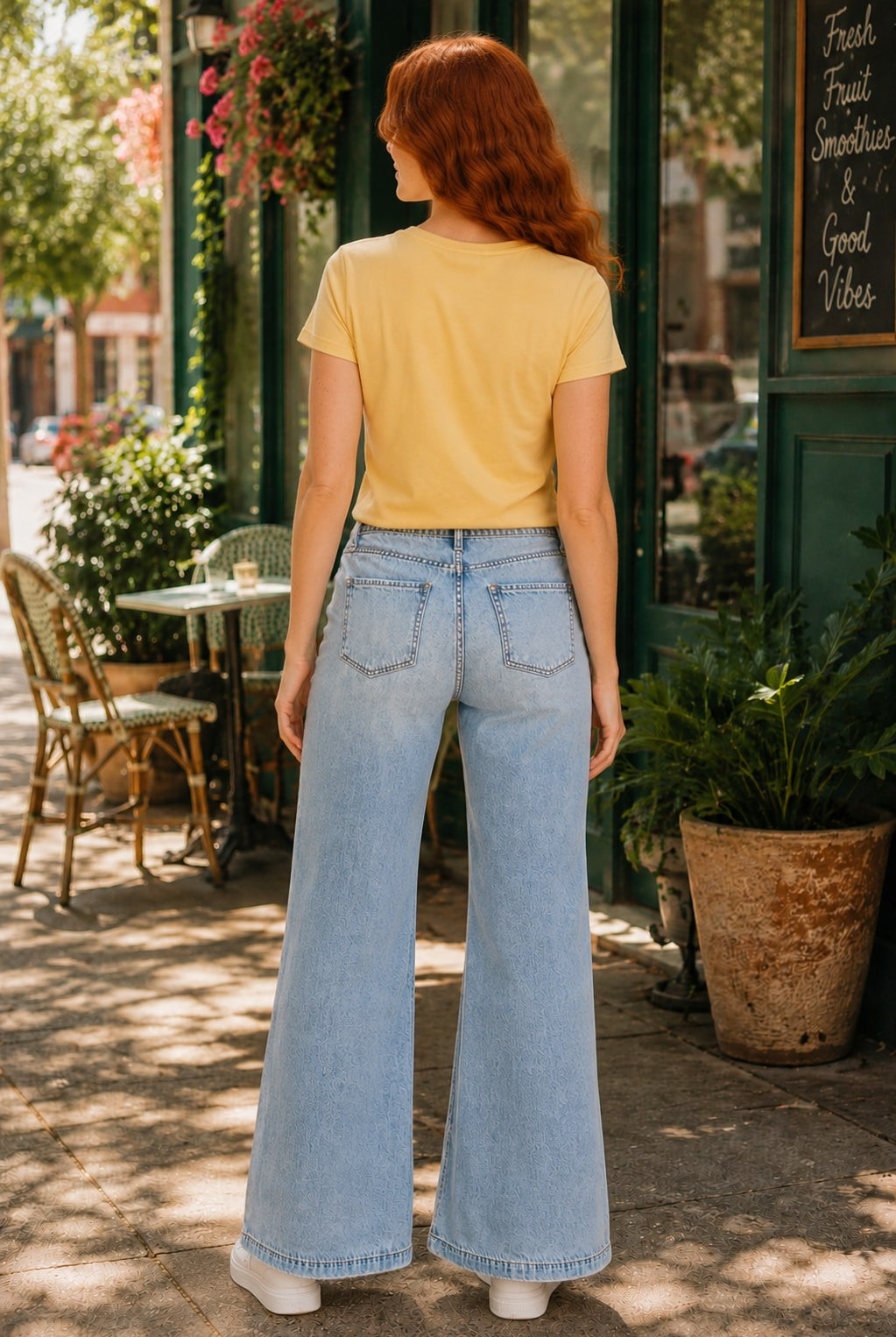 Kut from the Kloth Jodi High Rise Front Princess Seam Clean Finish Jean – Corel Straight-Jeans-Kut from the Kloth-Deja Nu Boutique, Women's Fashion Boutique in Lampasas, Texas
