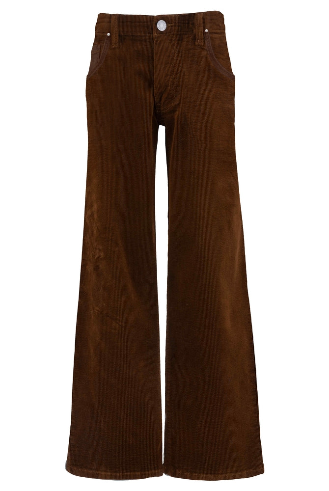 Kut from the Kloth Nutmeg High Rise Corduroy Wide Leg Jeans-Pants-Kut from the Kloth-Deja Nu Boutique, Women's Fashion Boutique in Lampasas, Texas
