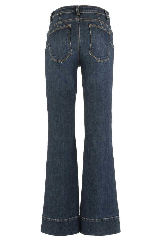 Kut from the Kloth Stella High Rise Fab Ab Flare Jeans in Charmer-Jeans-Kut from the Kloth-Deja Nu Boutique, Women's Fashion Boutique in Lampasas, Texas