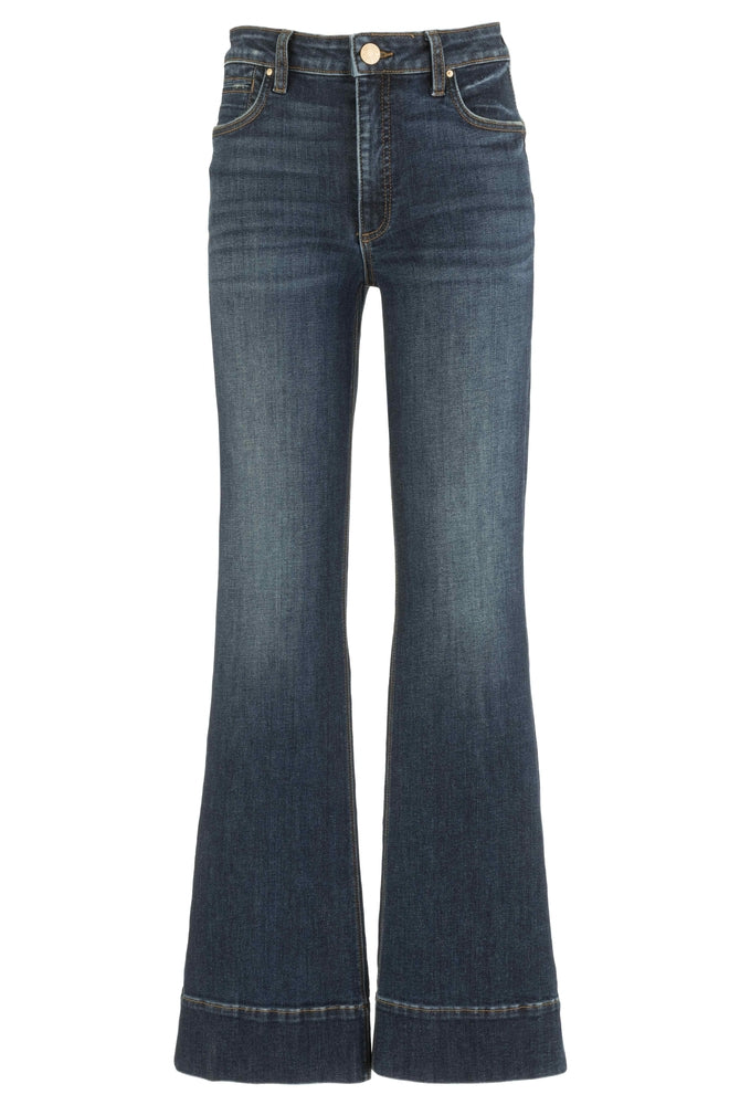 Kut from the Kloth Stella High Rise Fab Ab Flare Jeans in Charmer-Jeans-Kut from the Kloth-Deja Nu Boutique, Women's Fashion Boutique in Lampasas, Texas