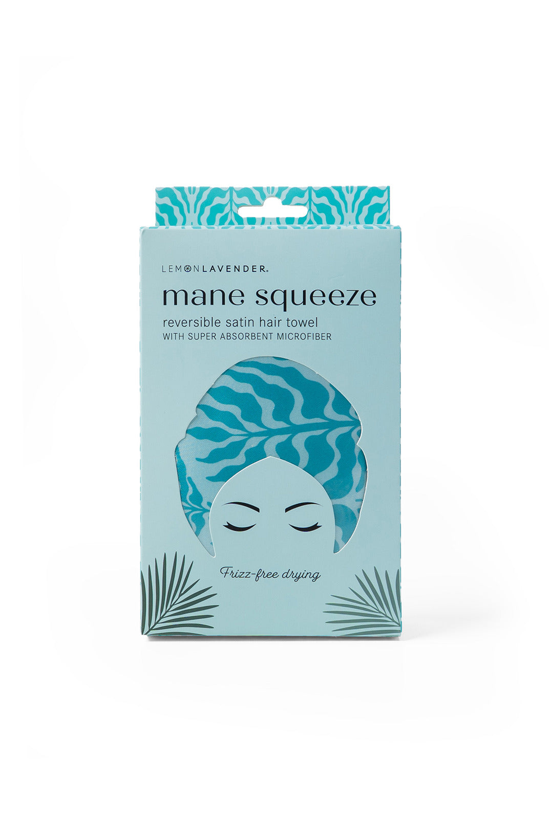 Lemon Lavender® Mane Squeeze Reversible Satin Turbo Towel-Hair Towel-Lemon Lavender-Deja Nu Boutique, Women's Fashion Boutique in Lampasas, Texas
