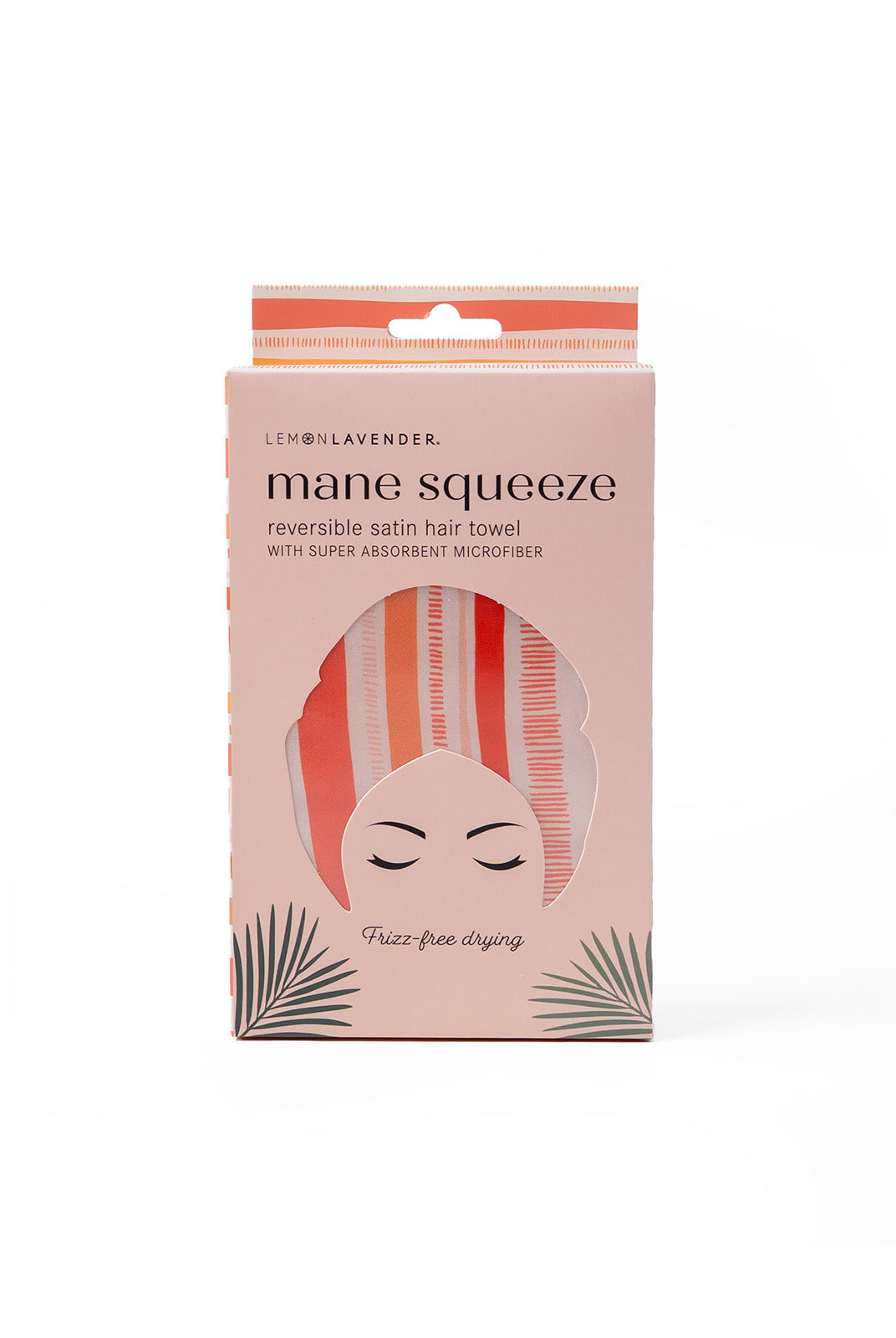 Lemon Lavender® Mane Squeeze Reversible Satin Turbo Towel-Hair Towel-Lemon Lavender-Deja Nu Boutique, Women's Fashion Boutique in Lampasas, Texas