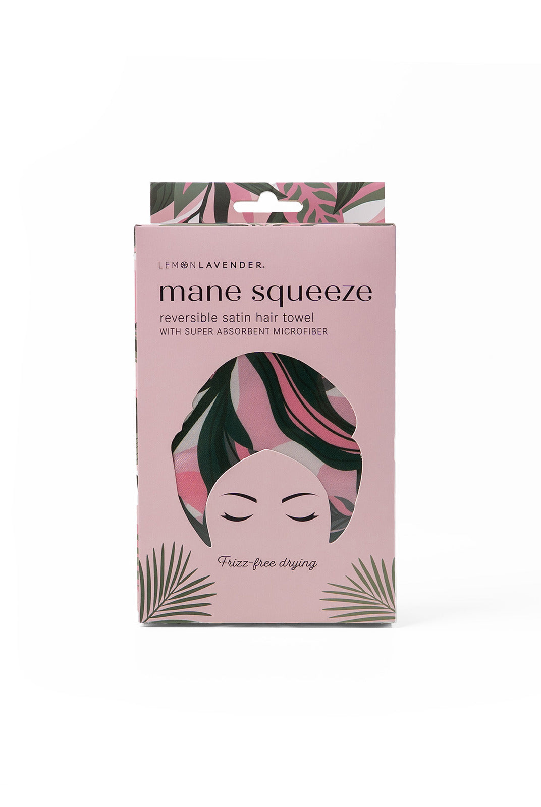 Lemon Lavender® Mane Squeeze Reversible Satin Turbo Towel-Hair Towel-Lemon Lavender-Deja Nu Boutique, Women's Fashion Boutique in Lampasas, Texas