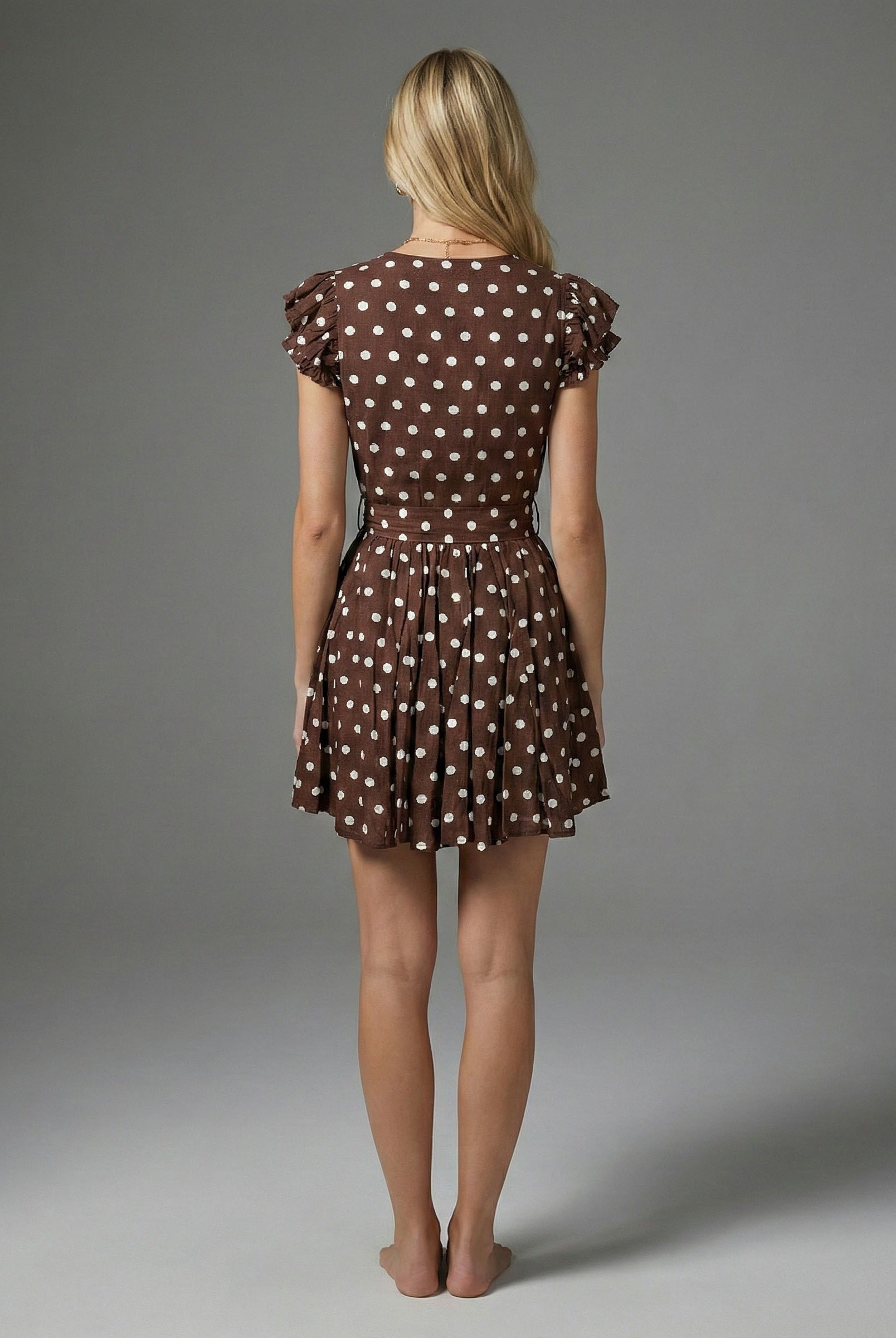 Meet Me in Santorini Chestnut Moon Short Dress-mini dress-Meet Me in Santorini-Deja Nu Boutique, Women's Fashion Boutique in Lampasas, Texas
