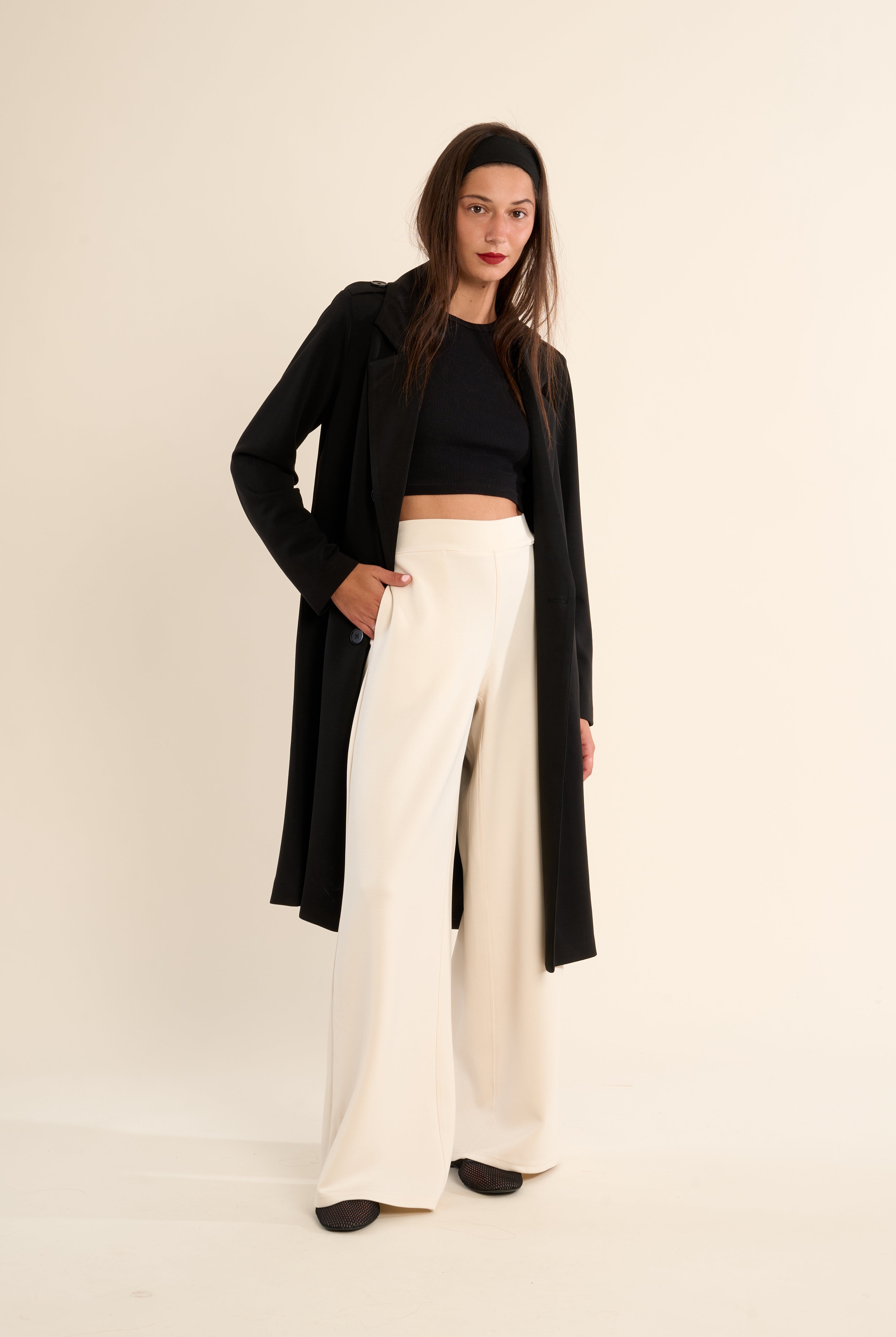 Molly Bracken Gabrielle Georgia Black Travel Weight Coat-Coat-Gabrielle-Deja Nu Boutique, Women's Fashion Boutique in Lampasas, Texas