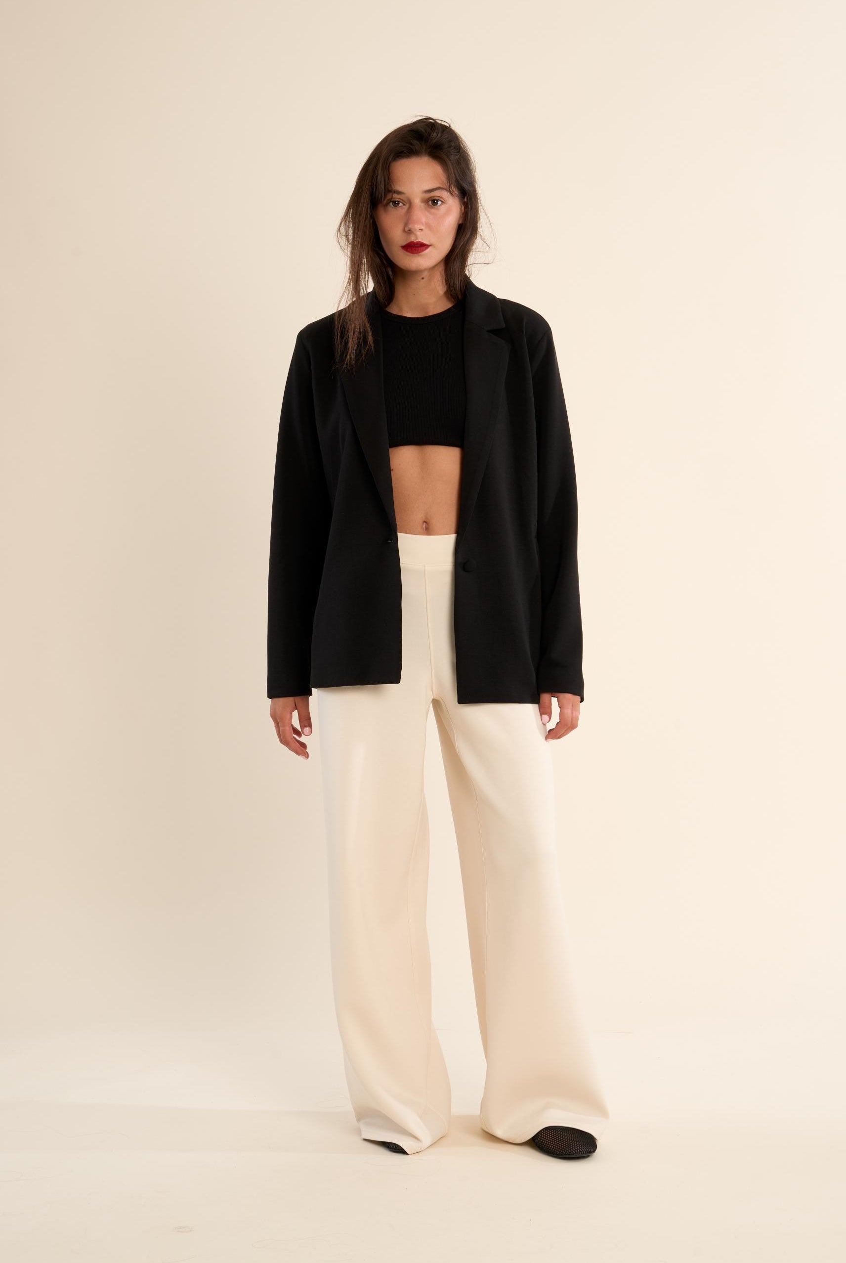 Molly Bracken Gabrielle Paloma Black Blazer-Blazers-Gabrielle-Deja Nu Boutique, Women's Fashion Boutique in Lampasas, Texas