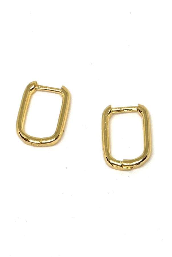 Nikki Smith Cara Clip Gold Hoops-Earrings-Nikki Smith-Deja Nu Boutique, Women's Fashion Boutique in Lampasas, Texas
