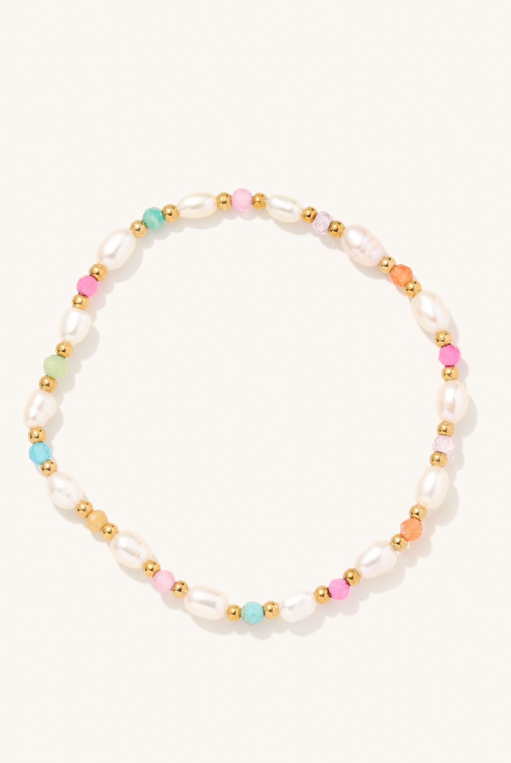 Nikki Smith Colorful Pearl Bracelet-Bracelets-Nikki Smith-Deja Nu Boutique, Women's Fashion Boutique in Lampasas, Texas