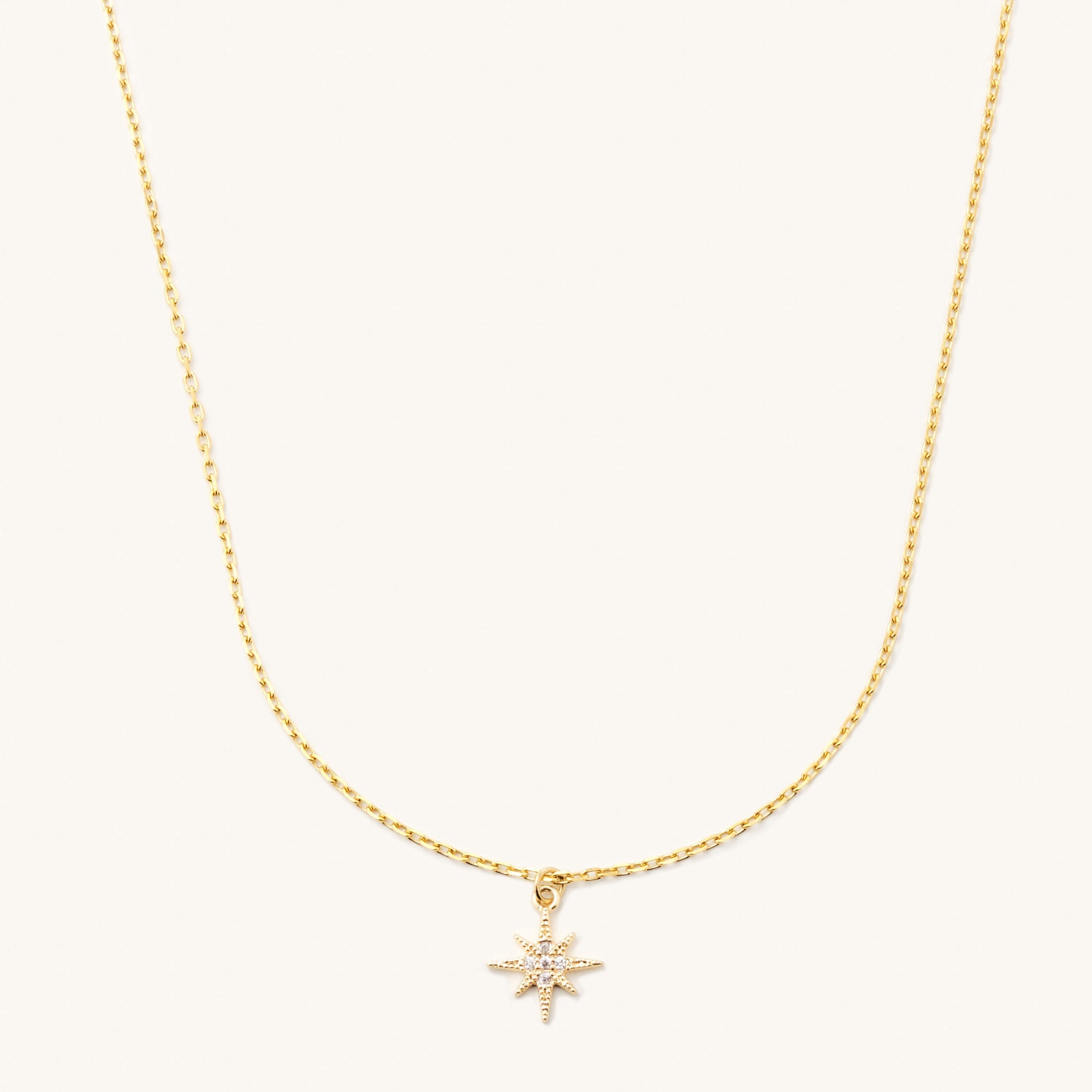 Nikki Smith Mini Gold Starburst Necklace-Necklace-Nikki Smith-Deja Nu Boutique, Women's Fashion Boutique in Lampasas, Texas