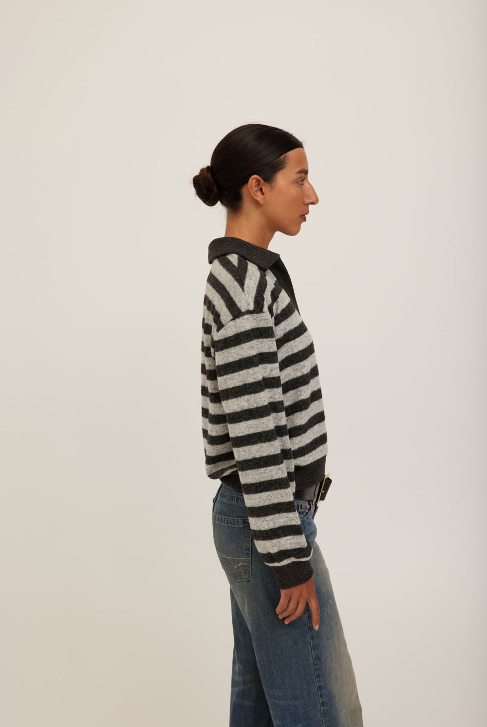 Project Social T Newport Pullover in Charcoal Heather Grey-sweatshirt-Project Social T-Deja Nu Boutique, Women's Fashion Boutique in Lampasas, Texas