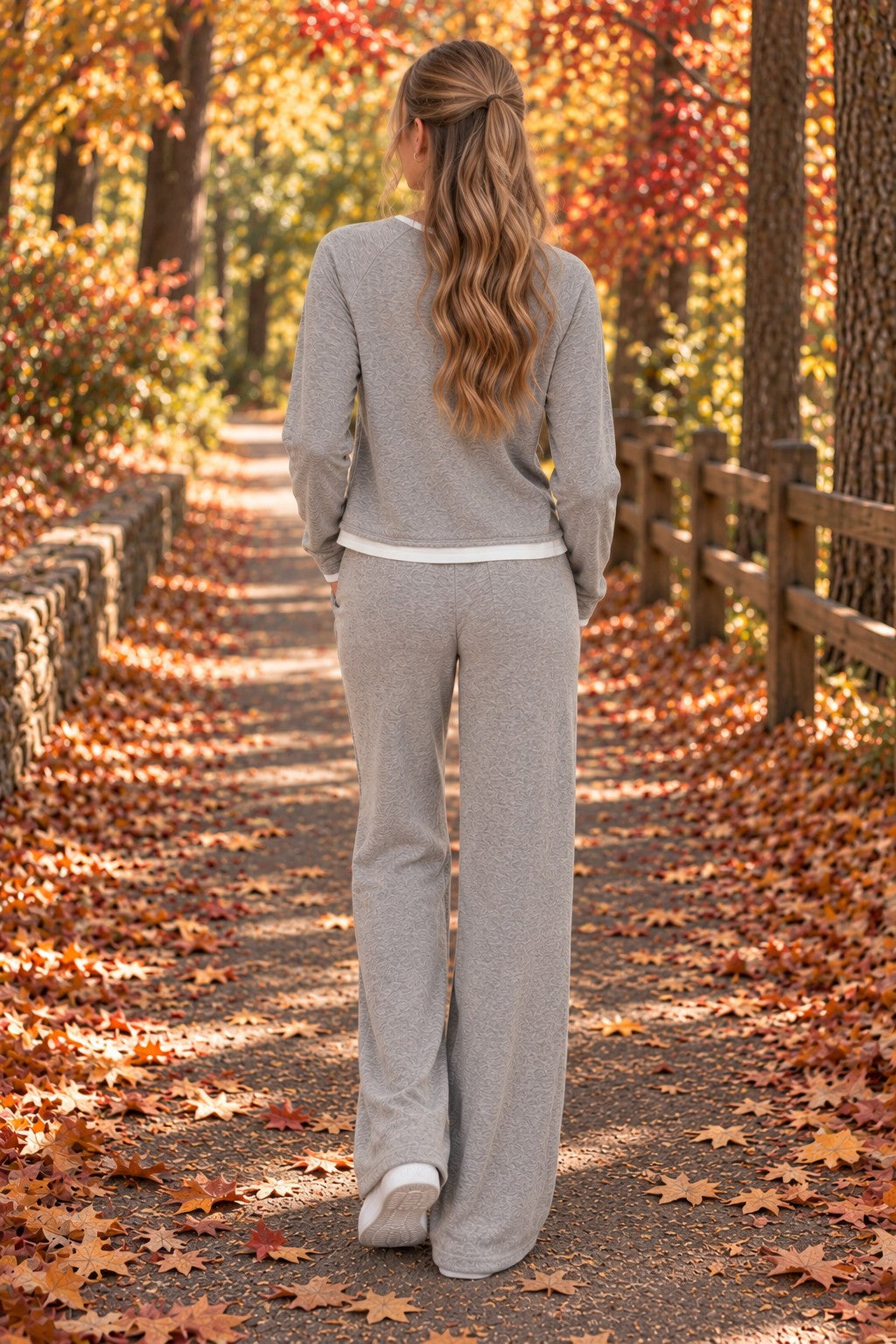 Project Social T Slow Morning Pant in Heather Grey-Lounge Wear-Project Social T-Deja Nu Boutique, Women's Fashion Boutique in Lampasas, Texas