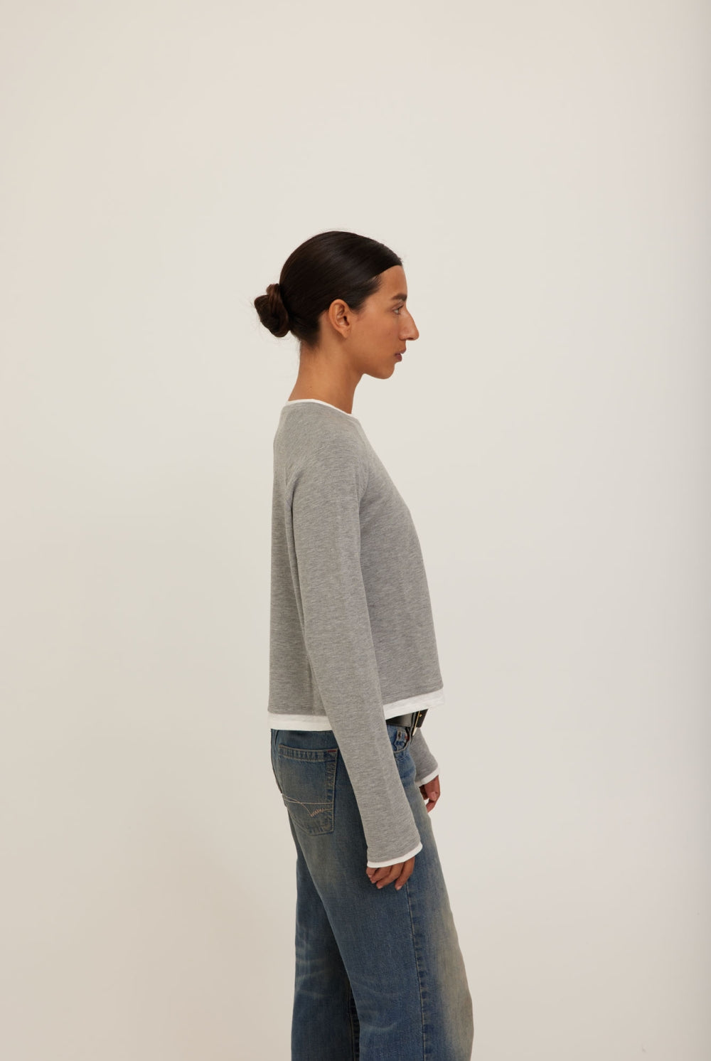 Project Social T West Coast Longsleeve in Heather Grey-Tops-Project Social T-Deja Nu Boutique, Women's Fashion Boutique in Lampasas, Texas