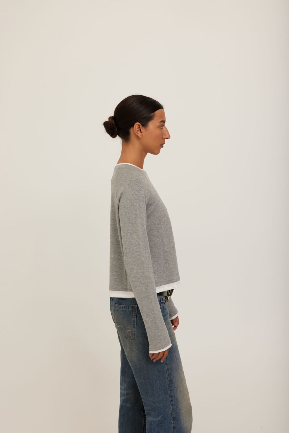Project Social T West Coast Longsleeve in Heather Grey-Tops-Project Social T-Deja Nu Boutique, Women's Fashion Boutique in Lampasas, Texas