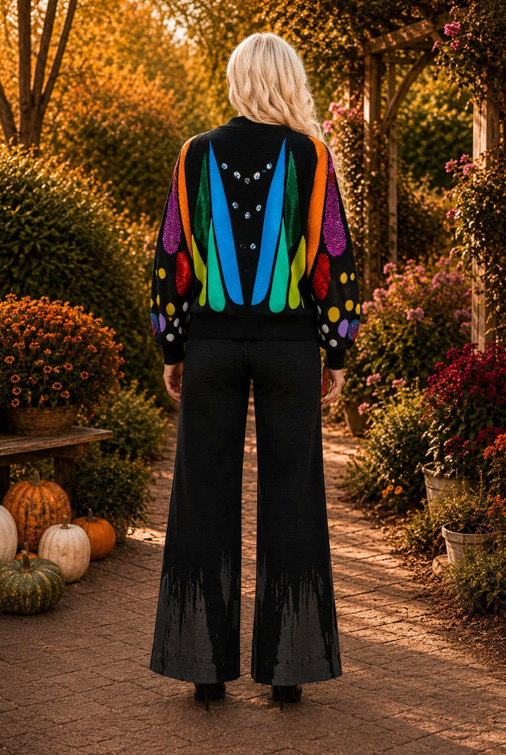 Queen of Sparkles Sequin Butterfly Wing Cardigan-Cardigans & Kimonos-Queen Of Sparkles-Deja Nu Boutique, Women's Fashion Boutique in Lampasas, Texas