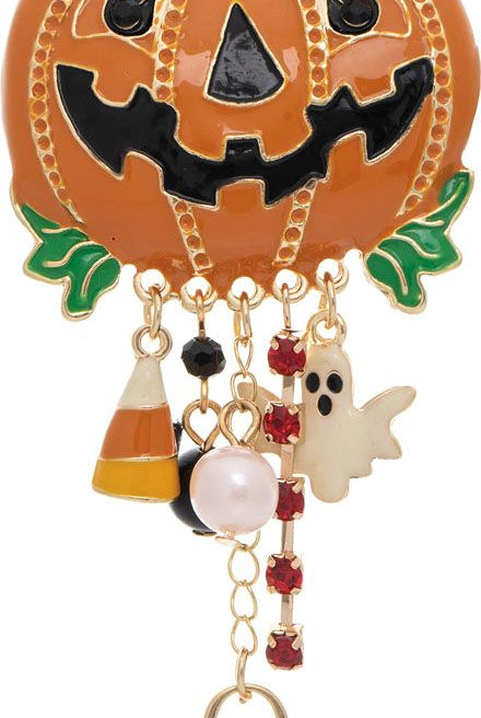 Rain Jewelry Collection Pumpkin Patch Halloween Pin-pin-Rain Jewelry Collection-Deja Nu Boutique, Women's Fashion Boutique in Lampasas, Texas