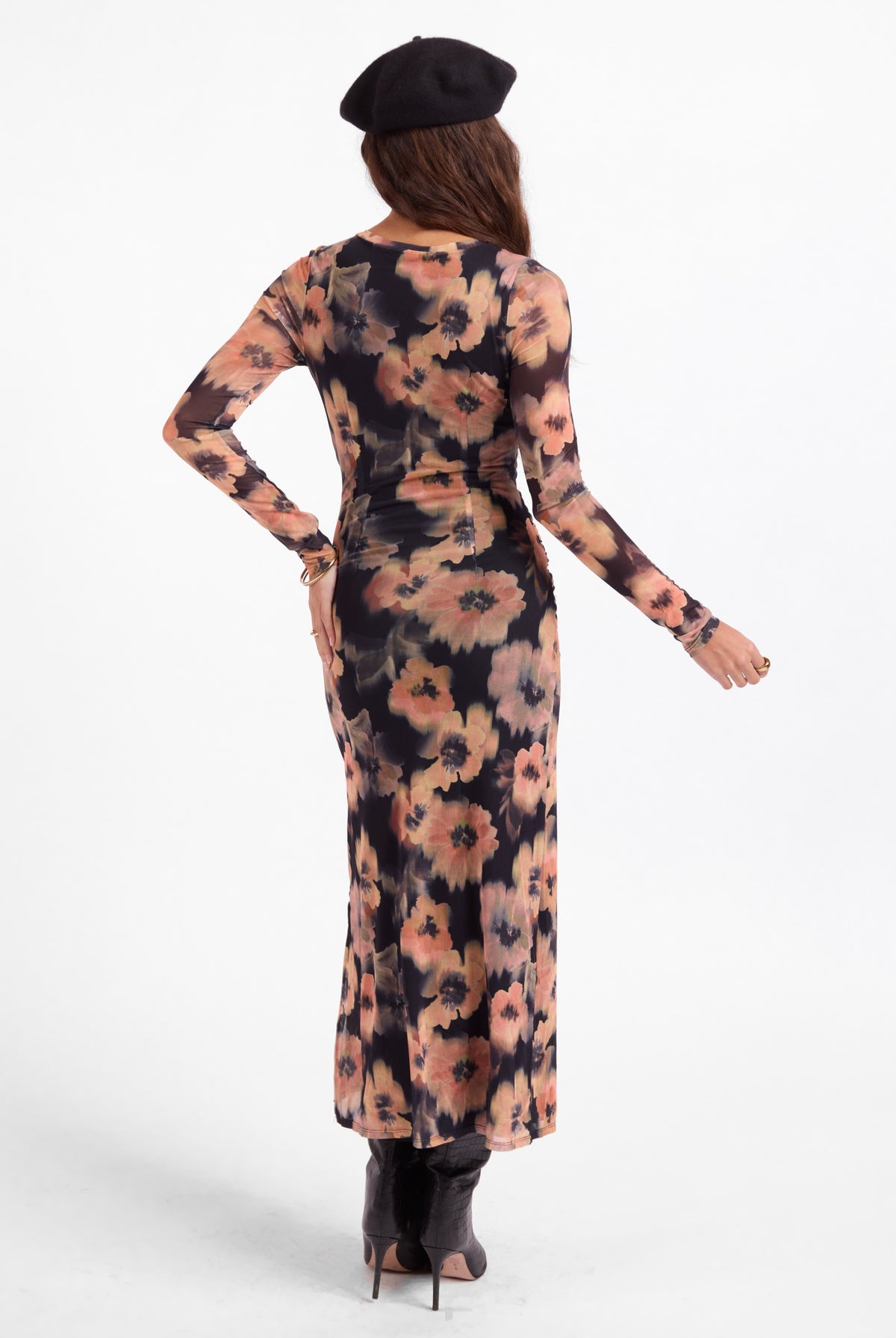 Sage the Label Garden Grit Maxi Dress in Black Multi-Maxi Dresses-Sage The Label-Deja Nu Boutique, Women's Fashion Boutique in Lampasas, Texas