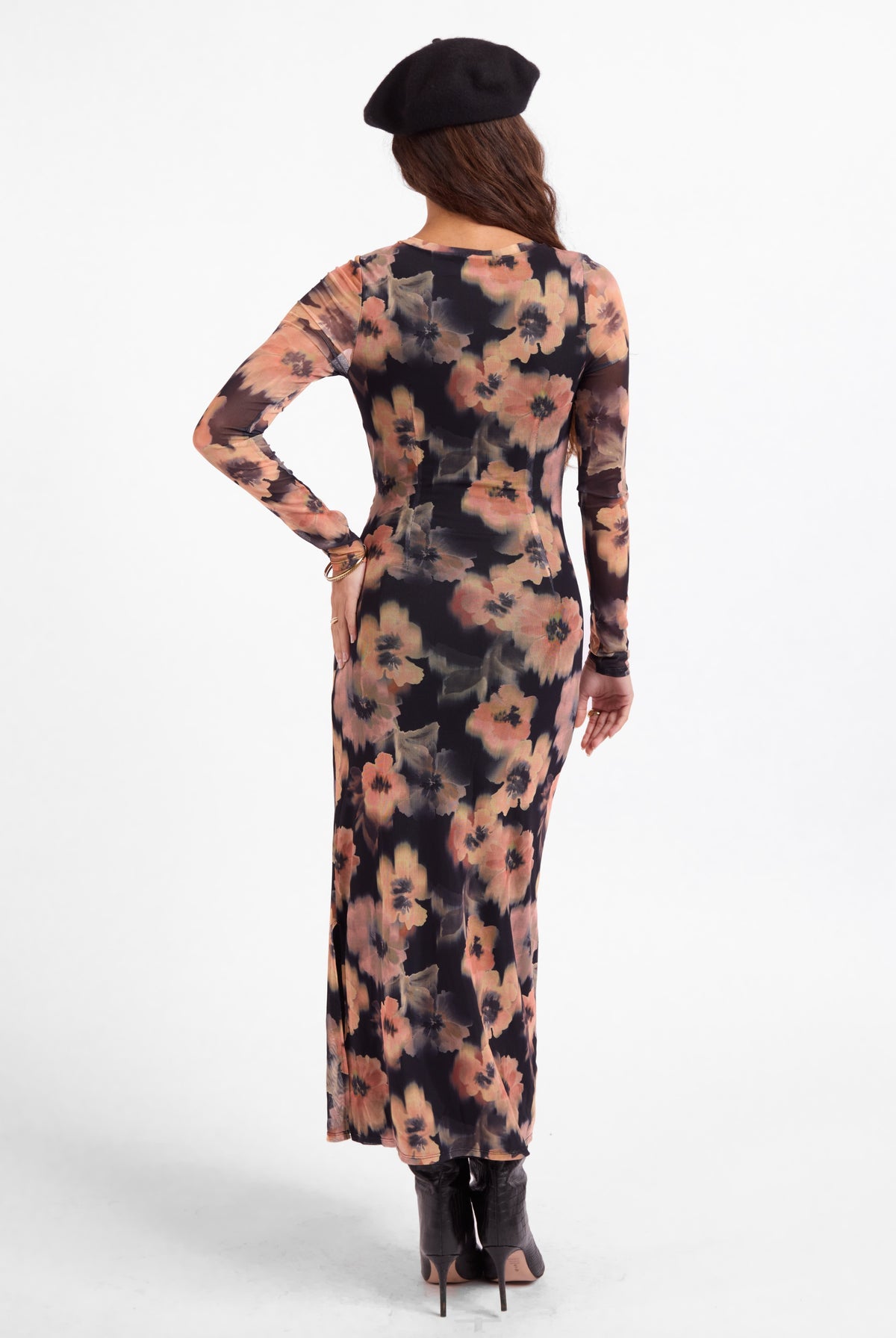 Sage the Label Garden Grit Maxi Dress in Black Multi-Maxi Dresses-Sage The Label-Deja Nu Boutique, Women's Fashion Boutique in Lampasas, Texas