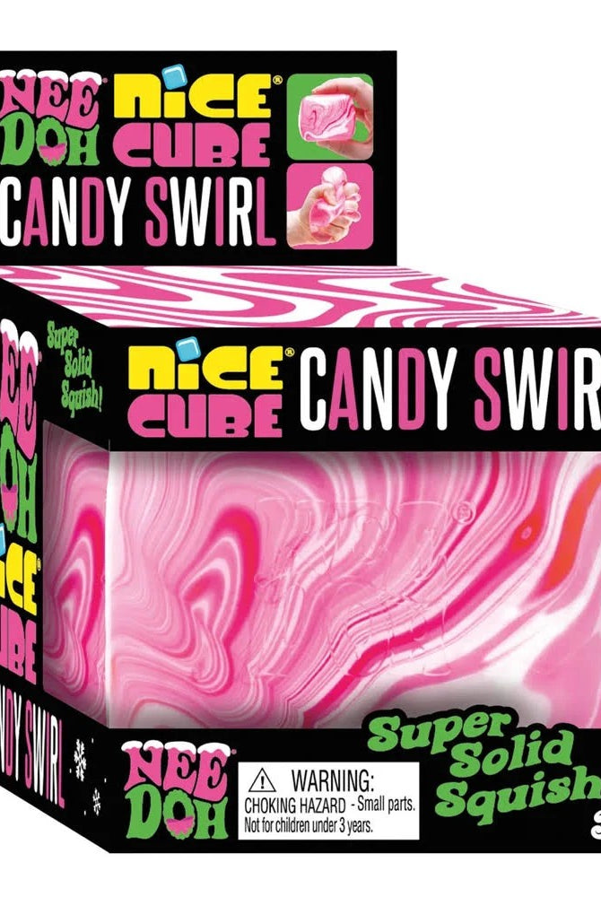 Schylling NeeDoh Candy Swirl Nice Cube-Fidget & Sensory Toys-NeeDoh-Deja Nu Boutique, Women's Fashion Boutique in Lampasas, Texas