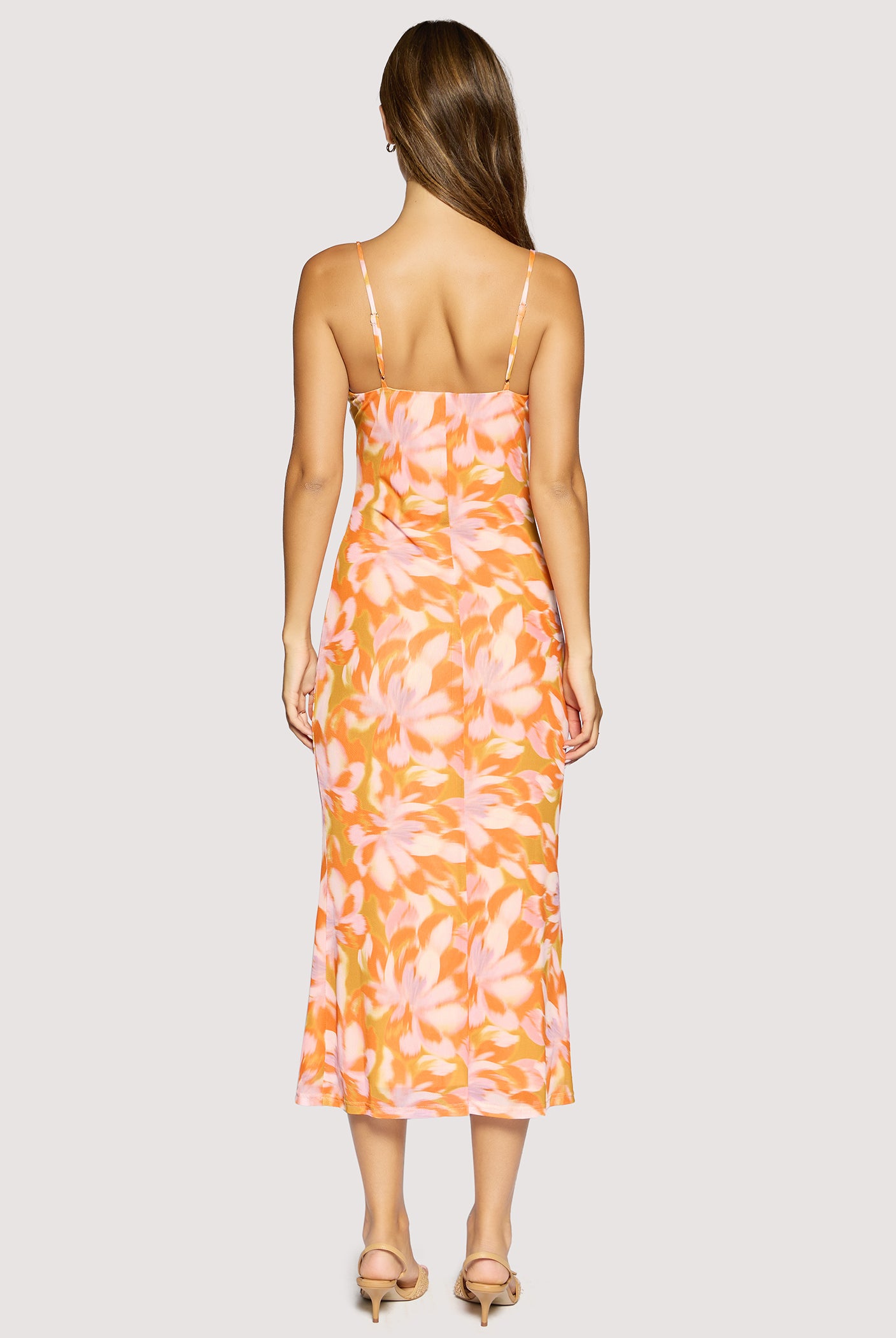 Lost + Wander Mykonos Dream Power Mesh Midi Dress-Midi Dresses-Lost + Wander-Deja Nu Boutique, Women's Fashion Boutique in Lampasas, Texas