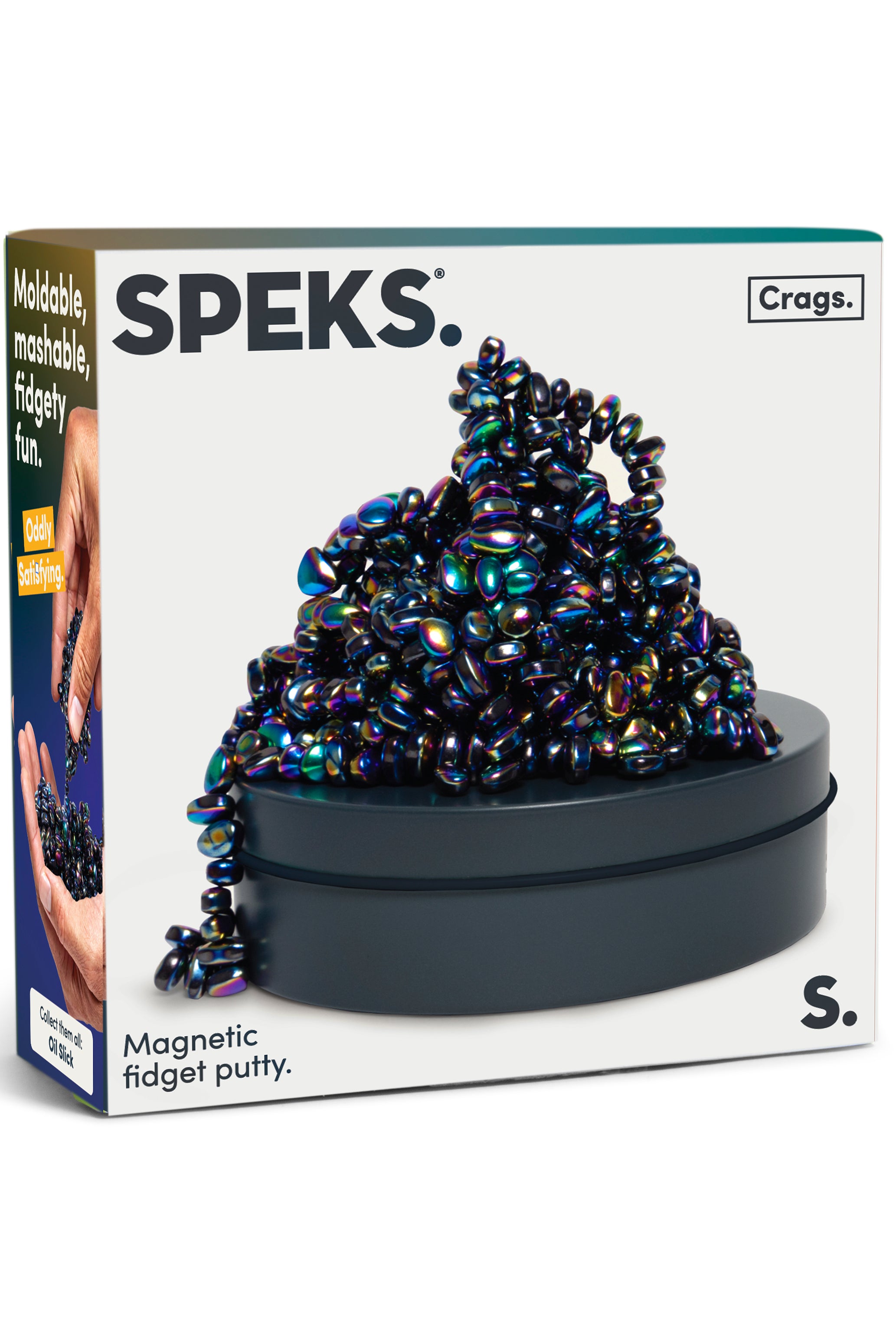 Speks Crags 300g Oil Slick Magnetic Fidget Putty | Sensory Stress Relief Toy-Fidget & Sensory Toys-SPEKS-Deja Nu Boutique, Women's Fashion Boutique in Lampasas, Texas
