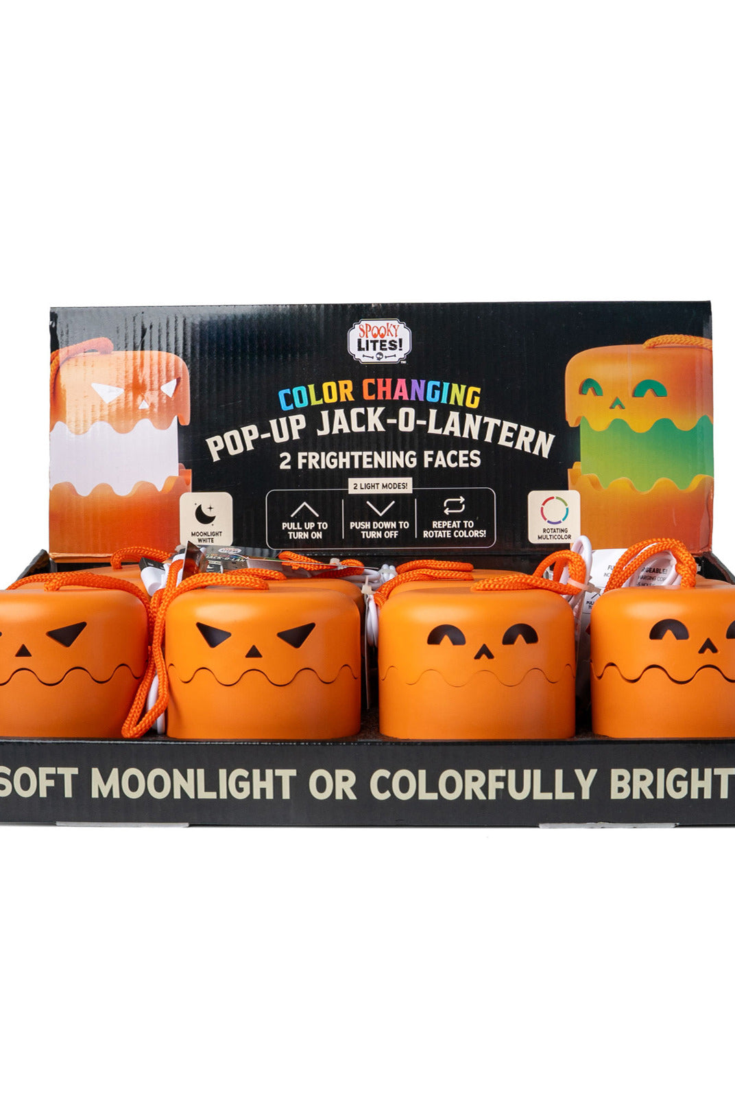 Spooky LITES!® Color Changing Pop-Up Jack-O-Lantern Lantern-lights-Spooky LITES-Deja Nu Boutique, Women's Fashion Boutique in Lampasas, Texas