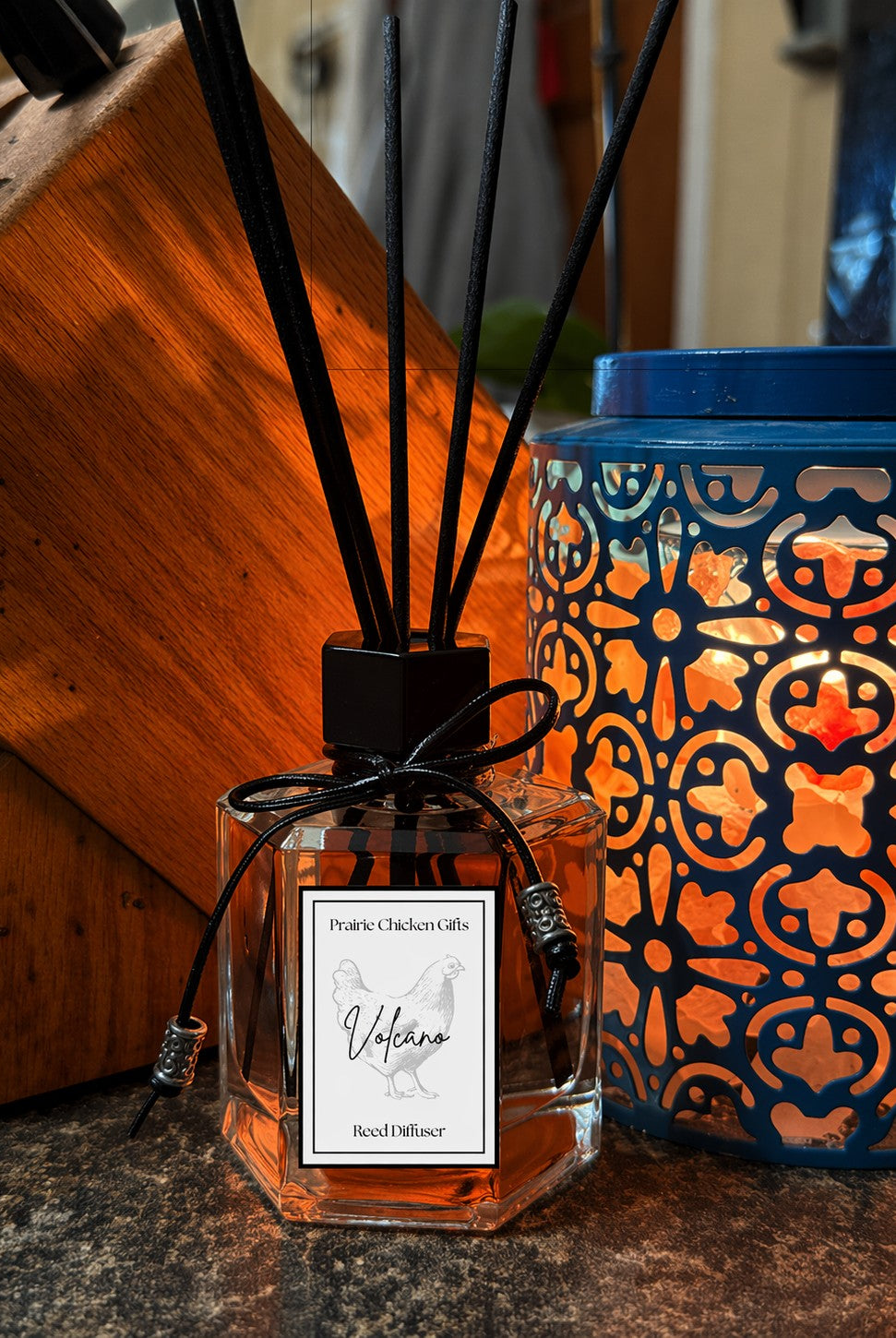 Volcano Reed Diffuser – Bright Citrus Luxury Home Fragrance-Room Diffuser-Prairie Chicken Sticker Shop & Gifts-Deja Nu Boutique, Women's Fashion Boutique in Lampasas, Texas