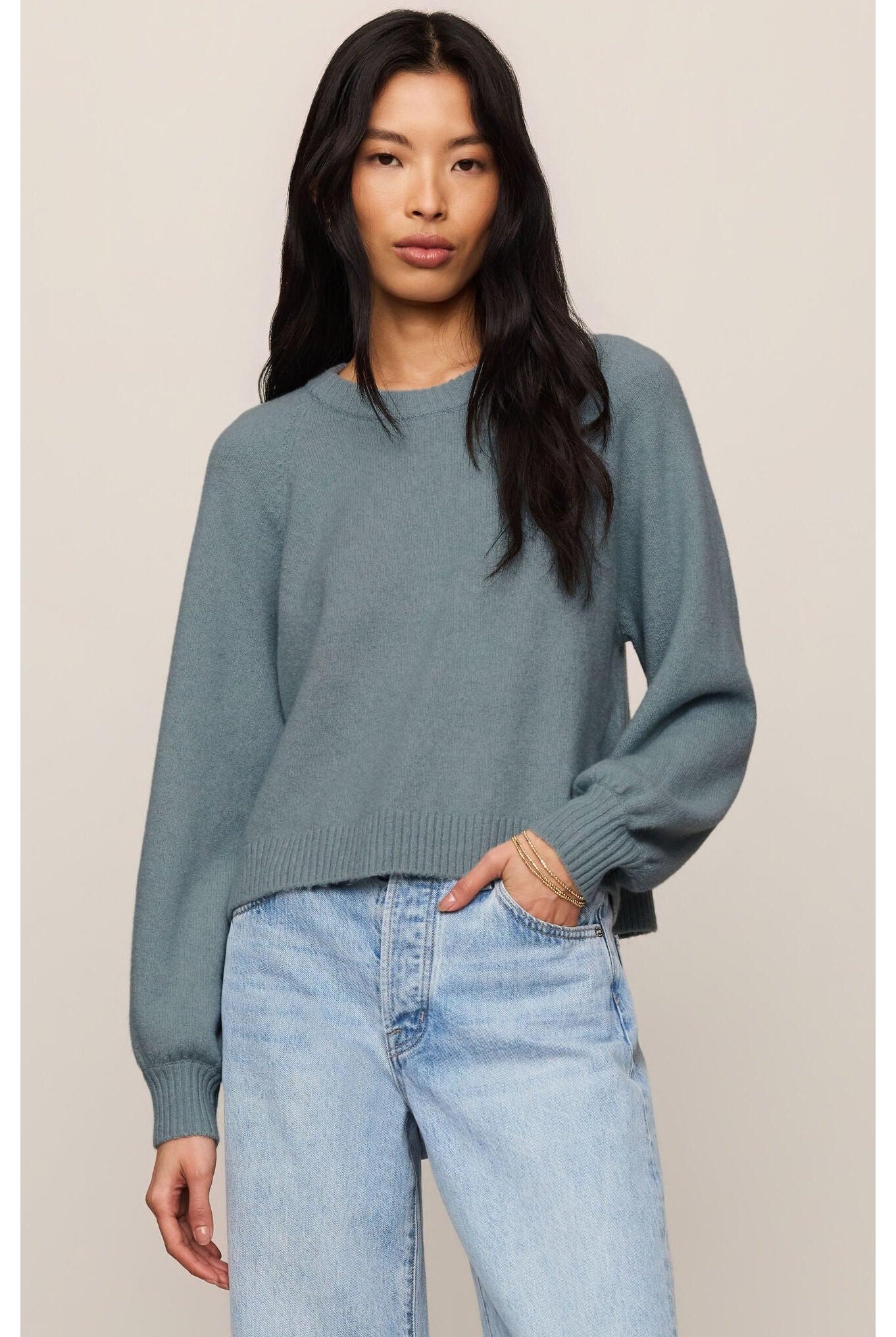 Z Supply Coming Up Sweater Soft Succulent-Sweaters-Z Supply Activewear-Deja Nu Boutique, Women's Fashion Boutique in Lampasas, Texas