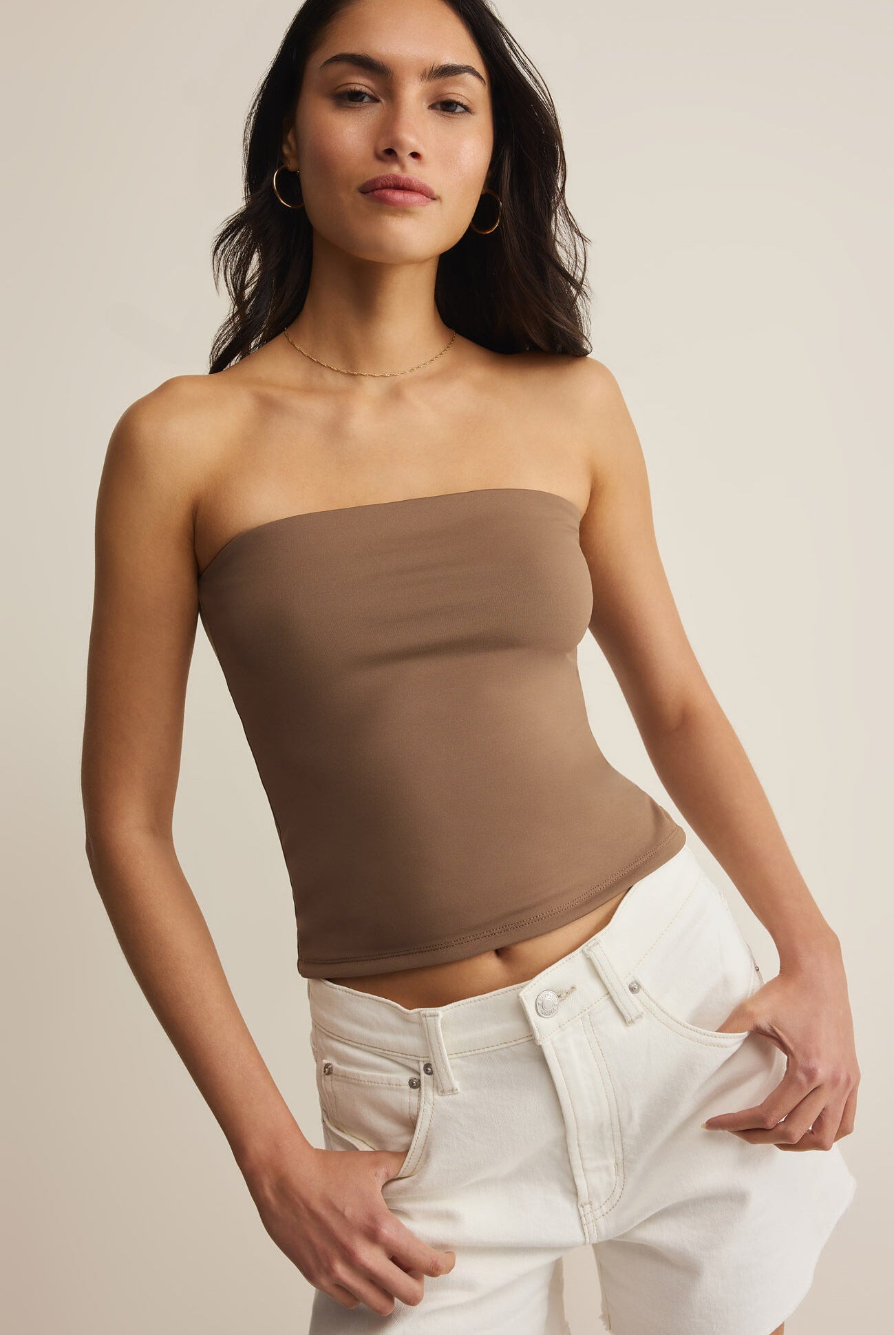 Z Supply Emera Tube Top – Palo Santo-Tube Top-Z Supply-Deja Nu Boutique, Women's Fashion Boutique in Lampasas, Texas