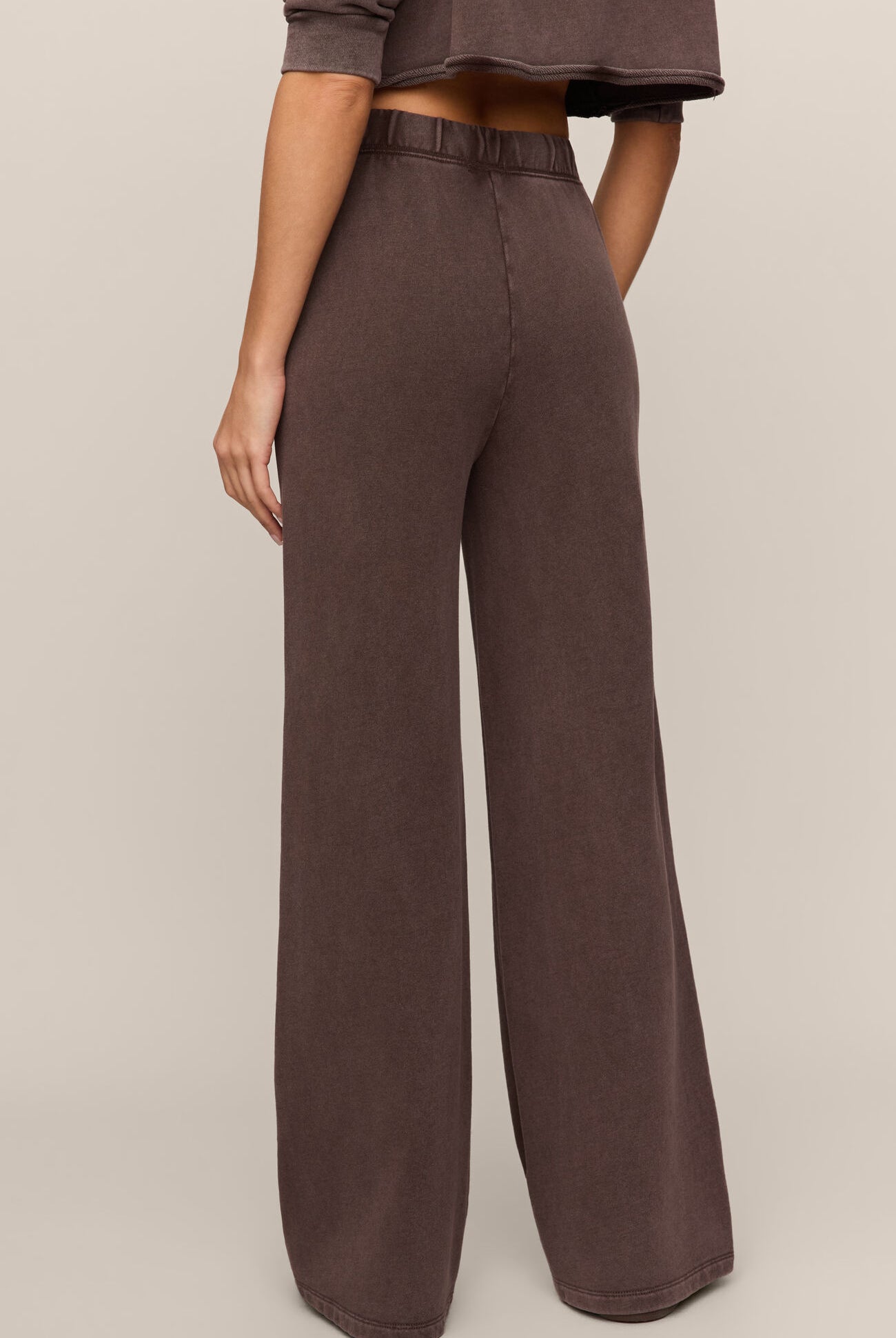 Z Supply Hunter Knit Pant in Dark Chocolate-Pants-Z Supply-Deja Nu Boutique, Women's Fashion Boutique in Lampasas, Texas
