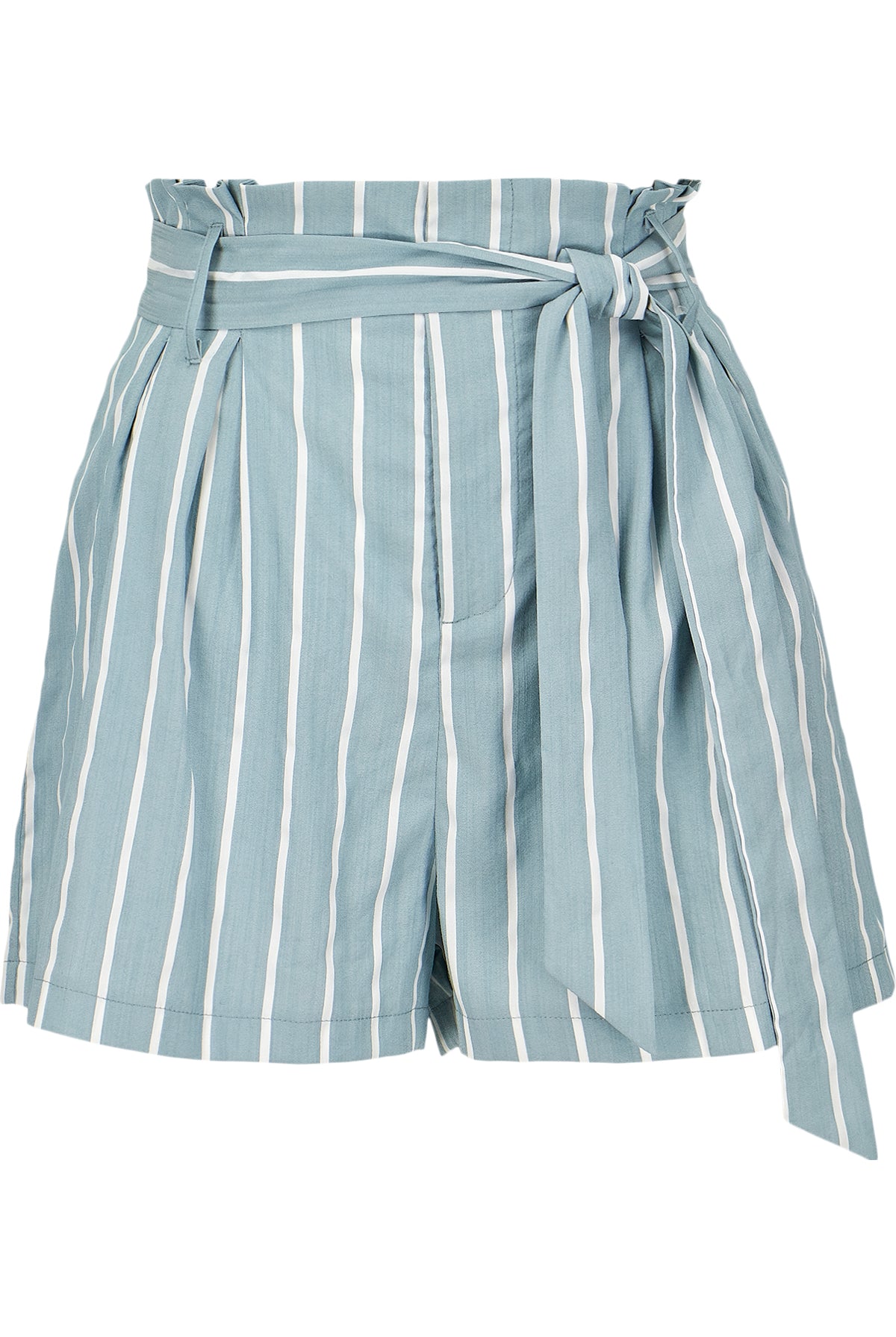 Bishop And Young Striped Paper Bag Short-Bottoms-Bishop And Young-Deja Nu Boutique, Women's Fashion Boutique in Lampasas, Texas