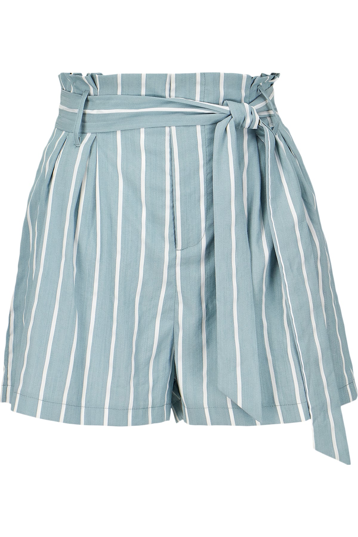 Bishop And Young Striped Paper Bag Short-Bottoms-Bishop And Young-Deja Nu Boutique, Women's Fashion Boutique in Lampasas, Texas