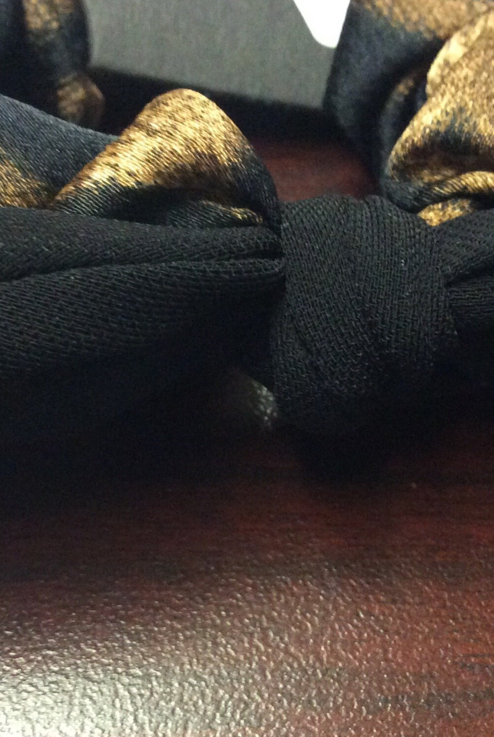 Leopard Bow Scrunchie-Scrunchies & Headbands-Deja Nu Tx-Deja Nu Boutique, Women's Fashion Boutique in Lampasas, Texas