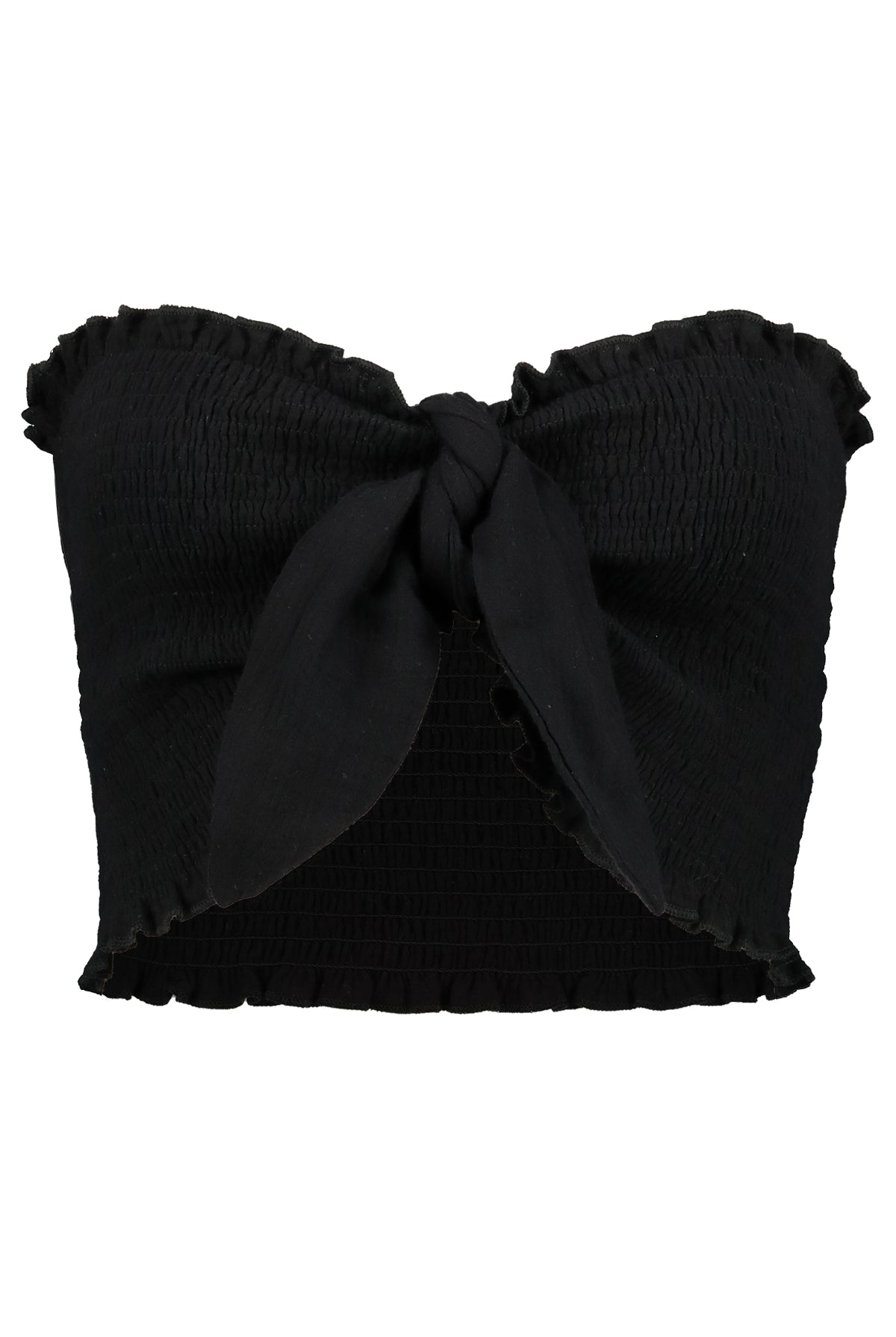 Bishop And Young Bonnes Vacances Sardina Bandeau In Black-Tops-Bishop And Young-Deja Nu Boutique, Women's Fashion Boutique in Lampasas, Texas