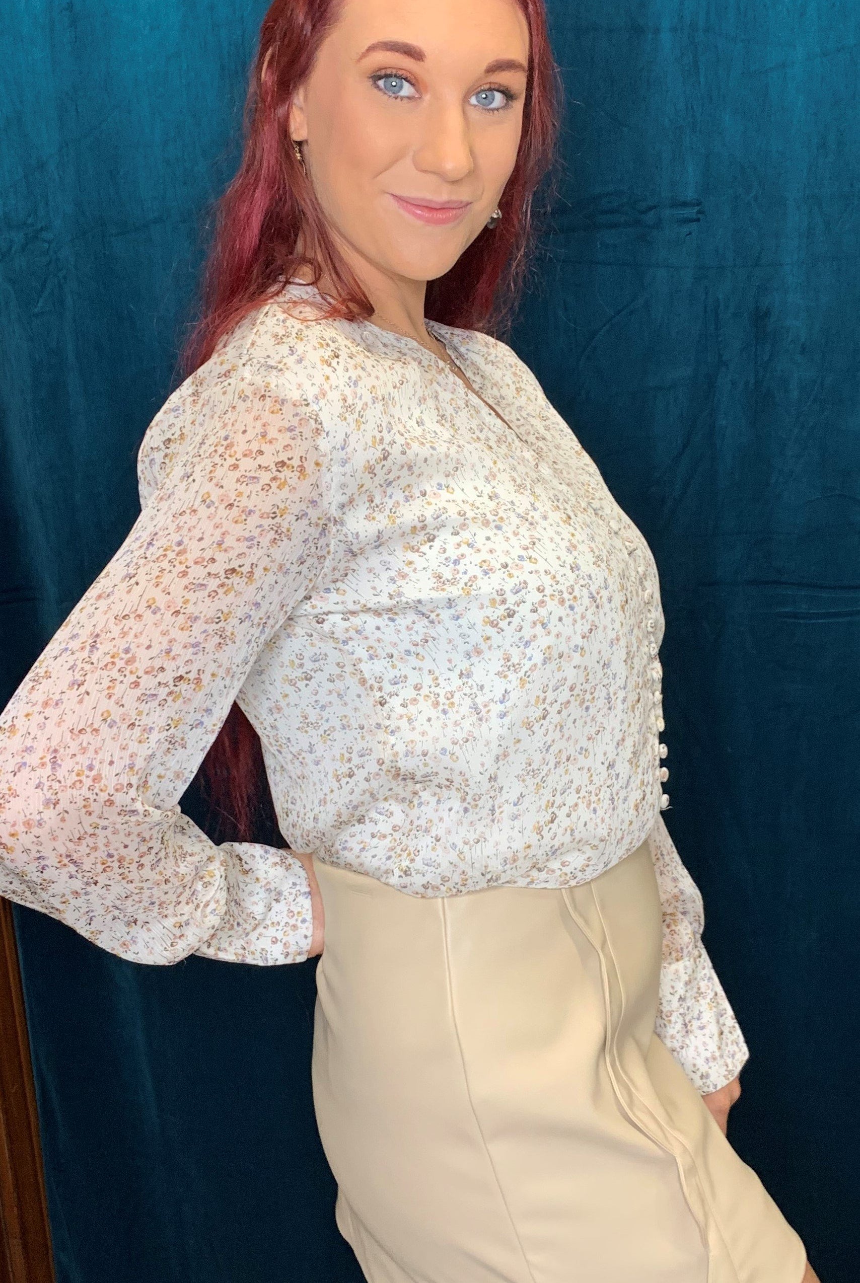 Bishop And Young Dune Scallop Mini Skirt-Skirts-Bishop And Young-Deja Nu Boutique, Women's Fashion Boutique in Lampasas, Texas