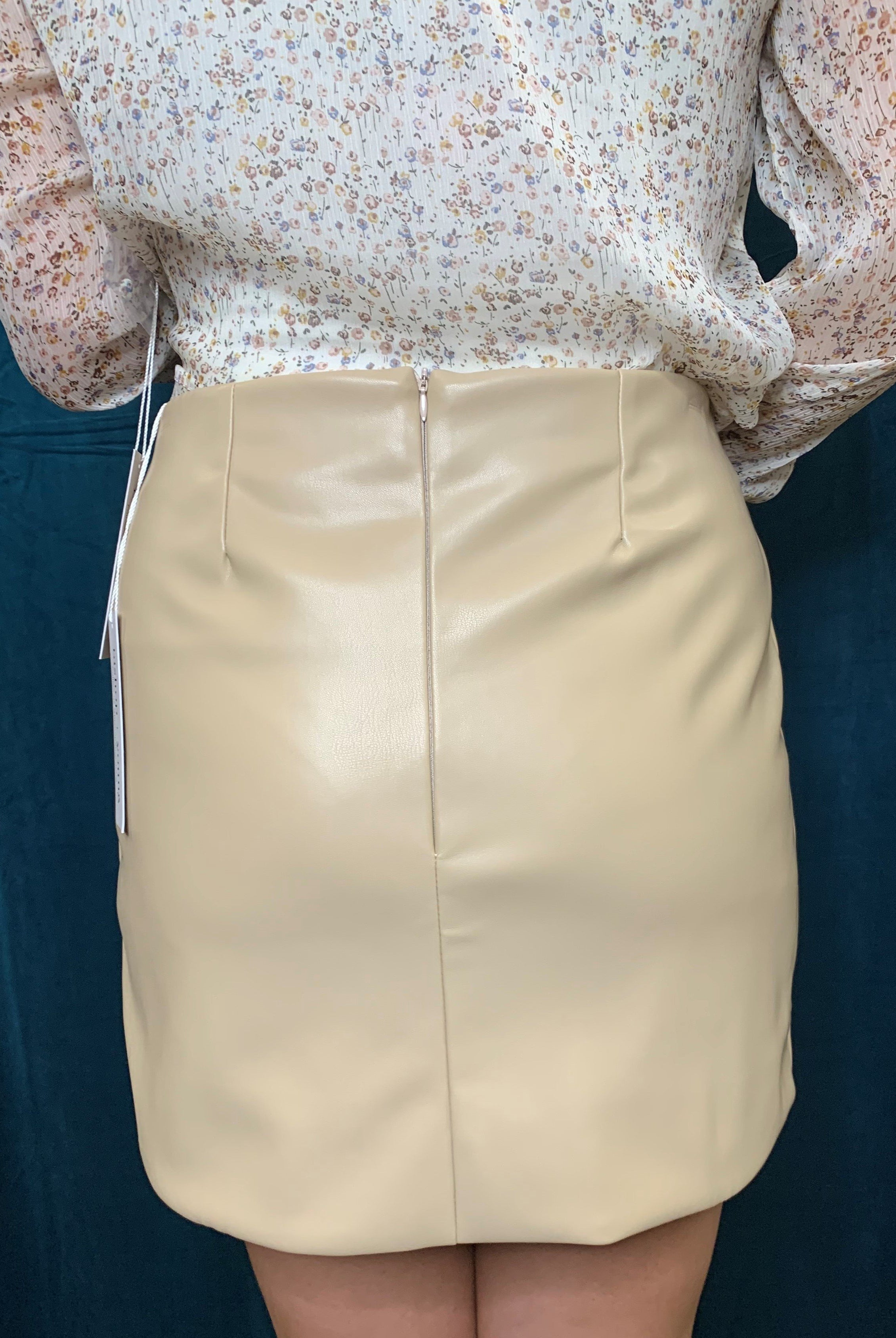 Bishop And Young Dune Scallop Mini Skirt-Skirts-Bishop And Young-Deja Nu Boutique, Women's Fashion Boutique in Lampasas, Texas