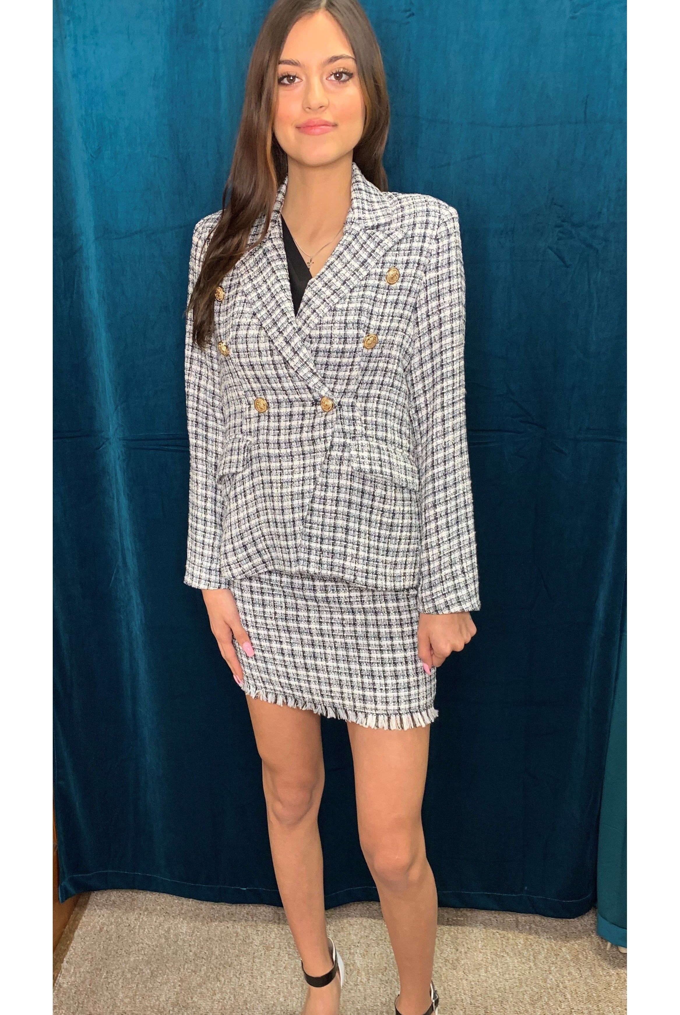 Bishop And Young Vintage Parisian Blazer-Blazers-Bishop And Young-Deja Nu Boutique, Women's Fashion Boutique in Lampasas, Texas