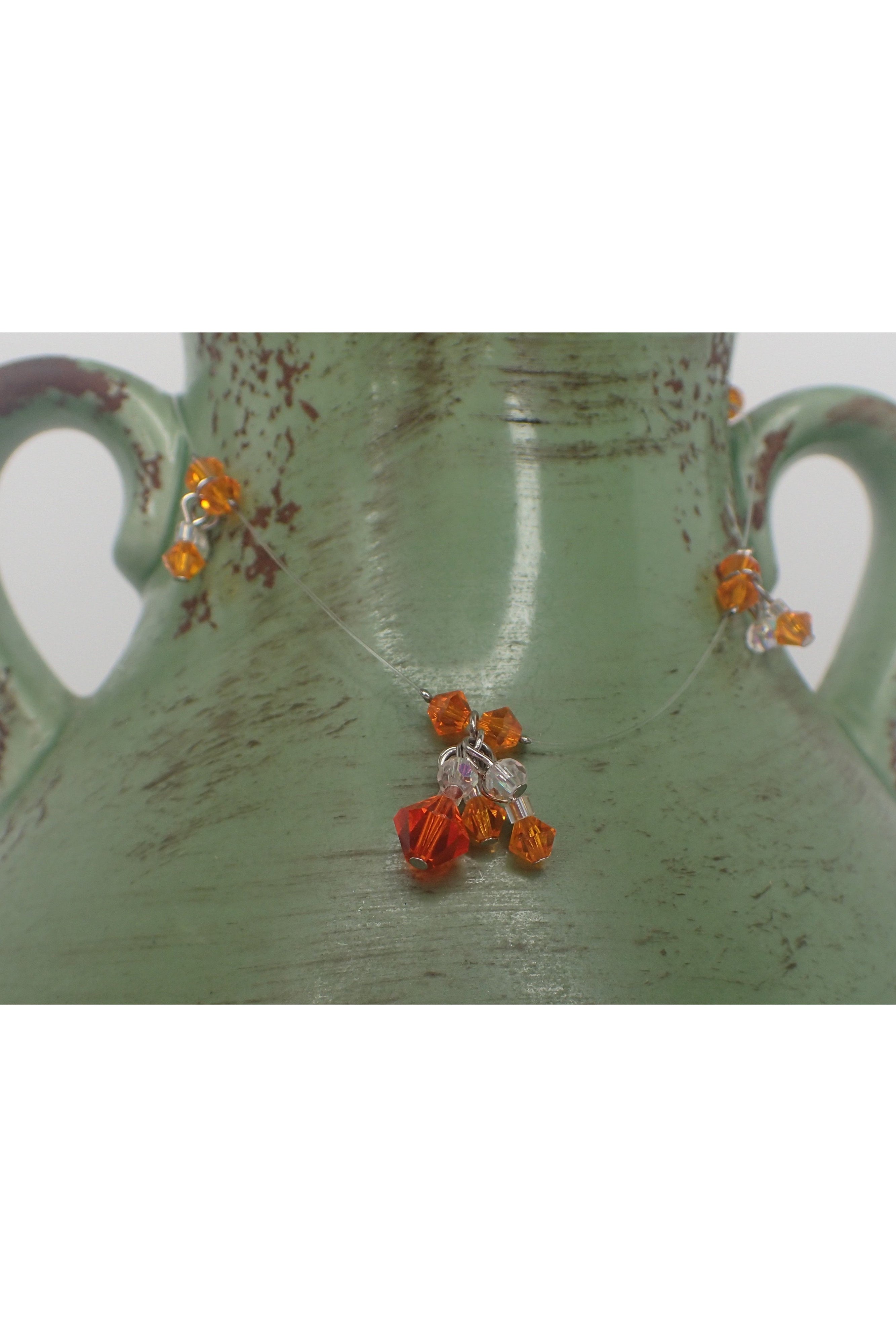 Emma Crystal Beaded Dangle Anklet - Two Colors-Anklets-Emma-Deja Nu Boutique, Women's Fashion Boutique in Lampasas, Texas