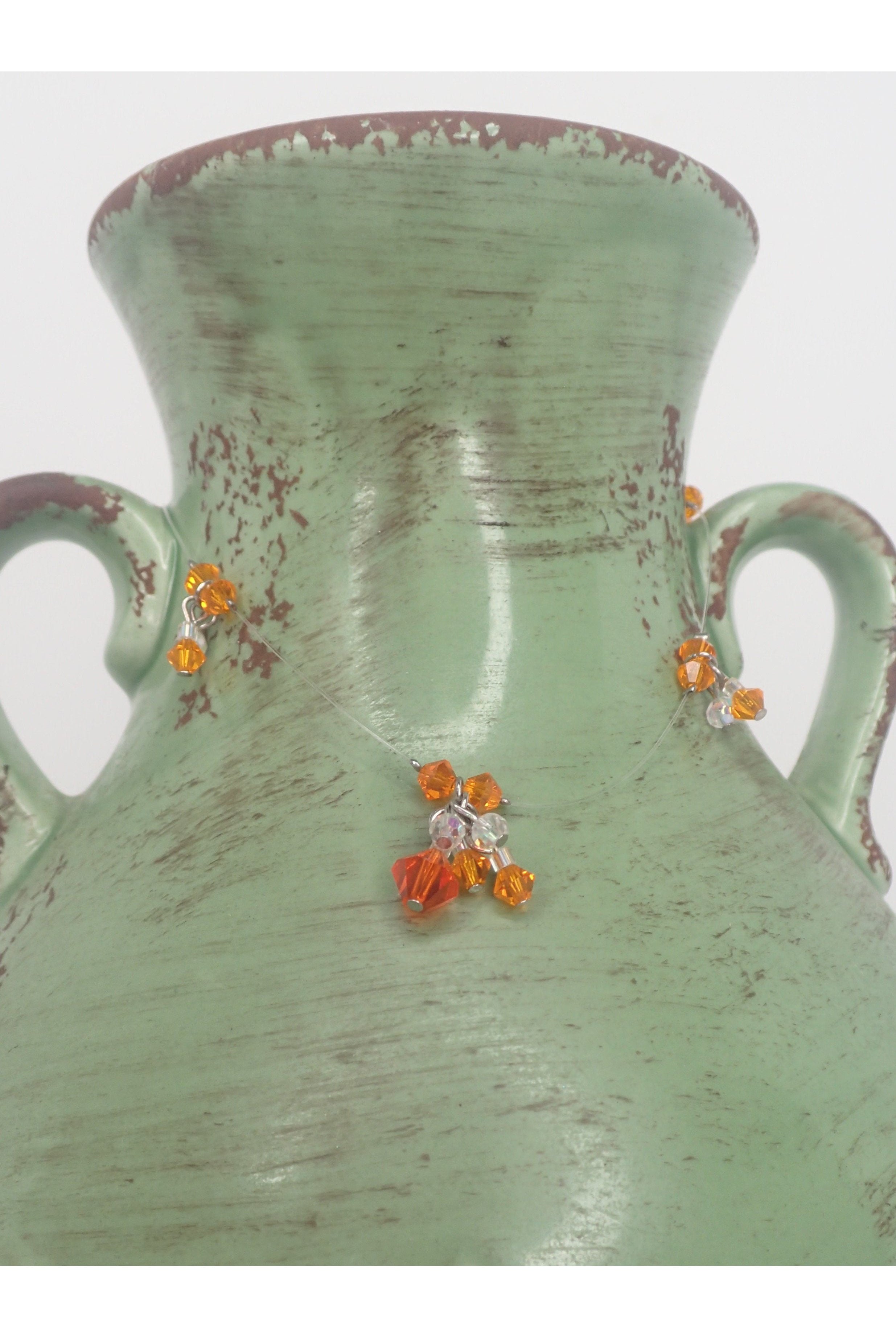 Emma Crystal Beaded Dangle Anklet - Two Colors-Anklets-Emma-Deja Nu Boutique, Women's Fashion Boutique in Lampasas, Texas